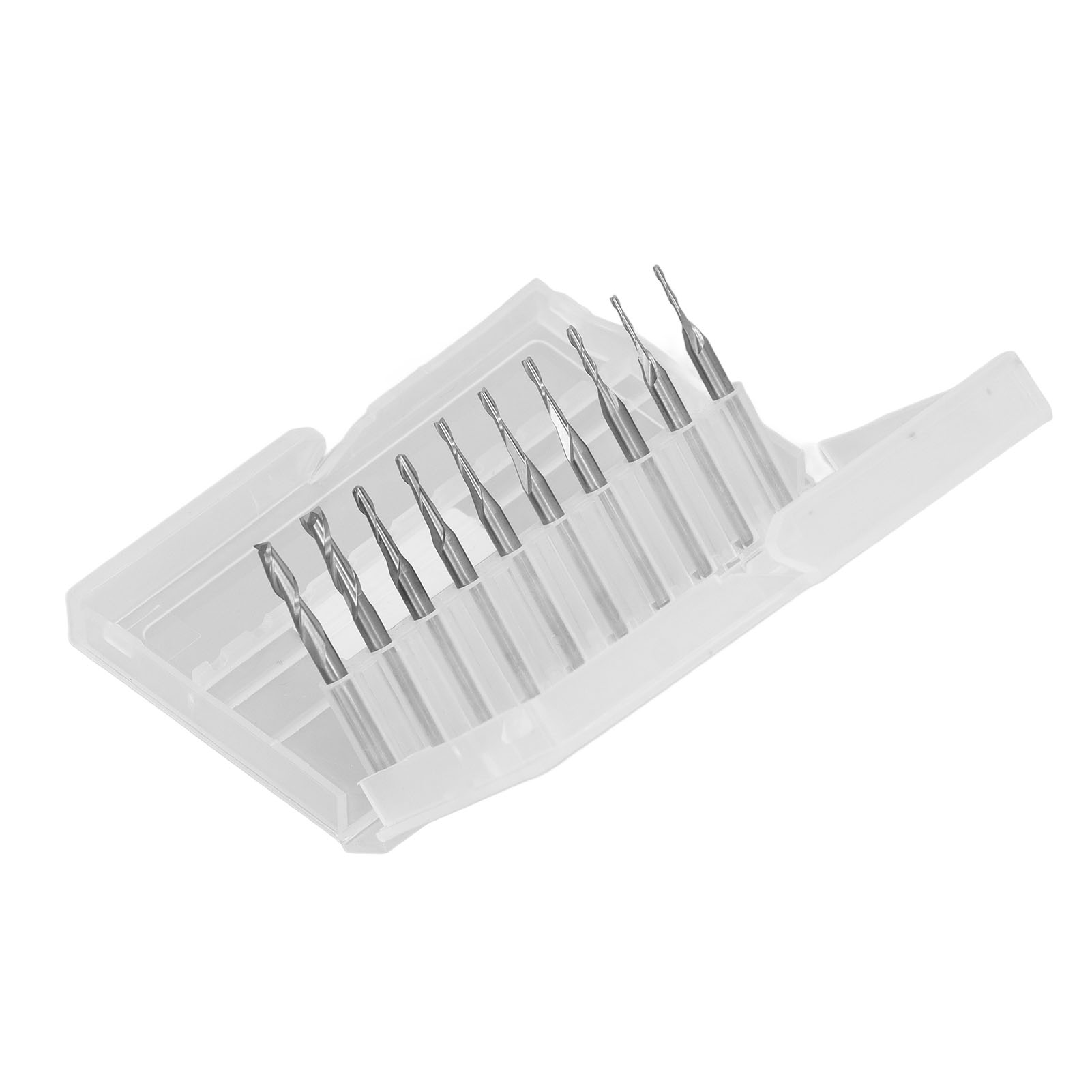 Hss-schaftfräser-set Mit Geradem Schaft Für Die Cnc-holzbearbeitung, 1,0 Bis 3,175 Mm