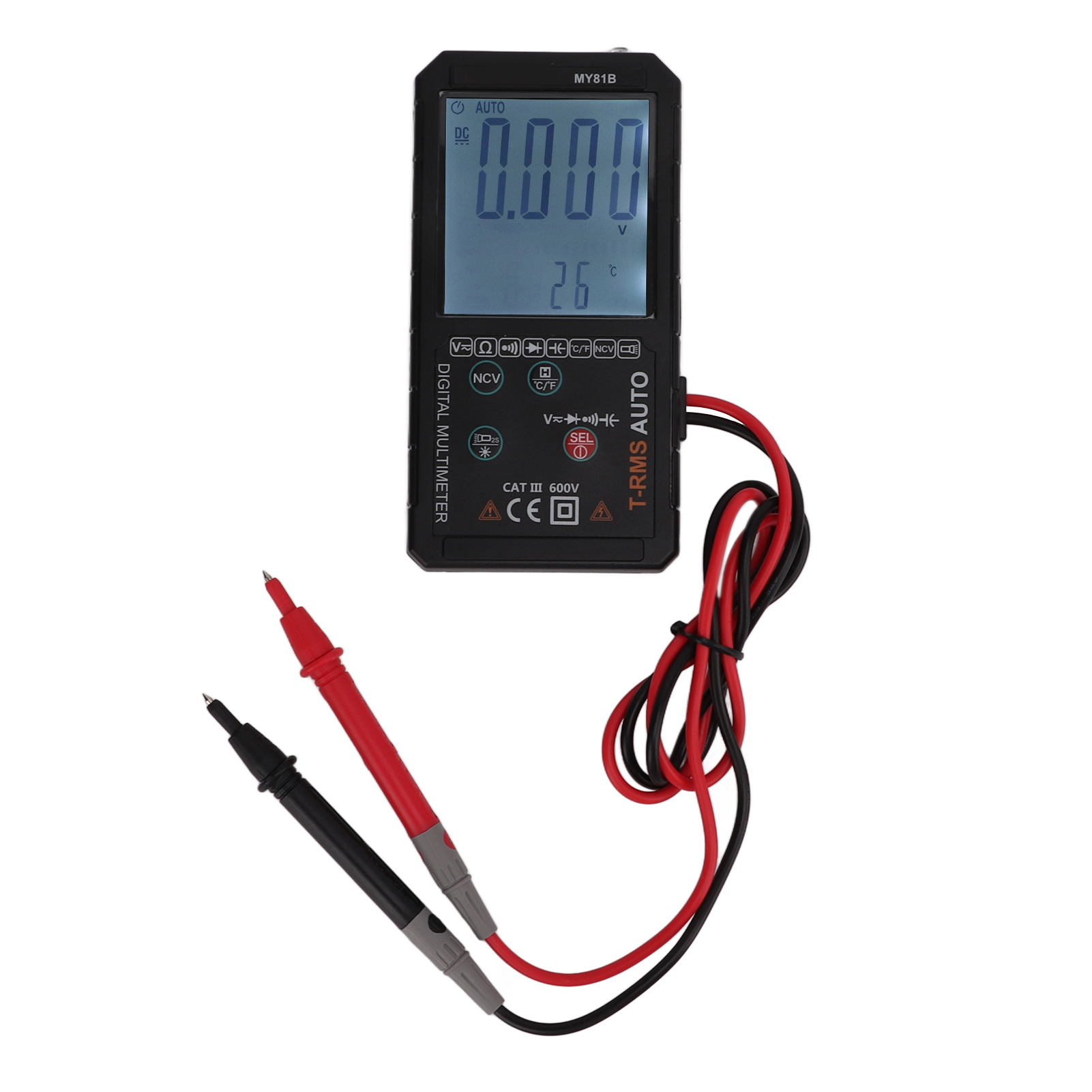 My81b Multifunktionales Digitalmultimeter Mit Großem Touchscreen Und Automatischer Identifizierung