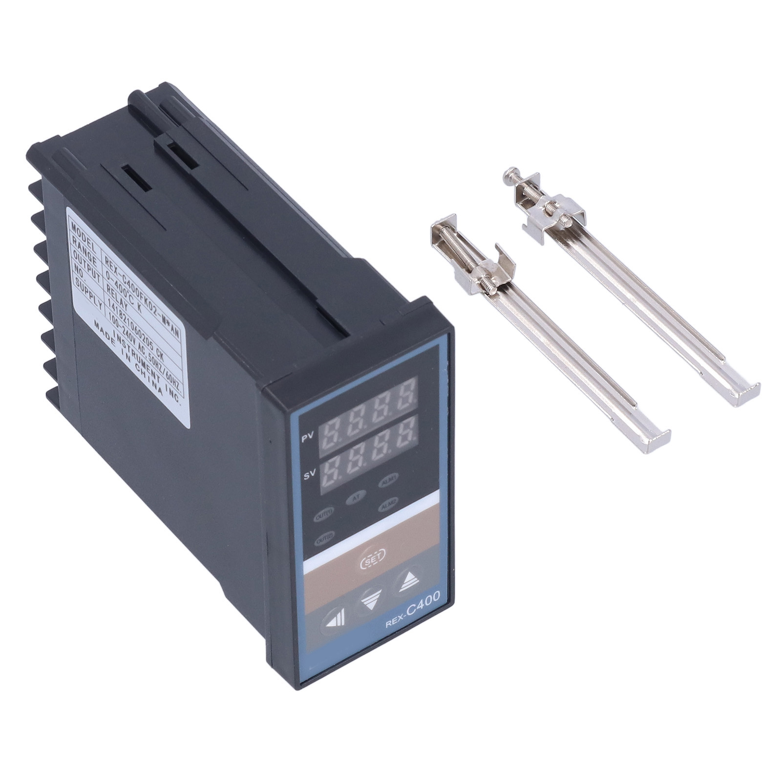 Rexc400fk02man Vollautomatischer Intelligenter Pid-regler-thermostat Mit Relais Und Hochtemperaturregler Für Einen Breiten Spannungsbereich (100-240 V).