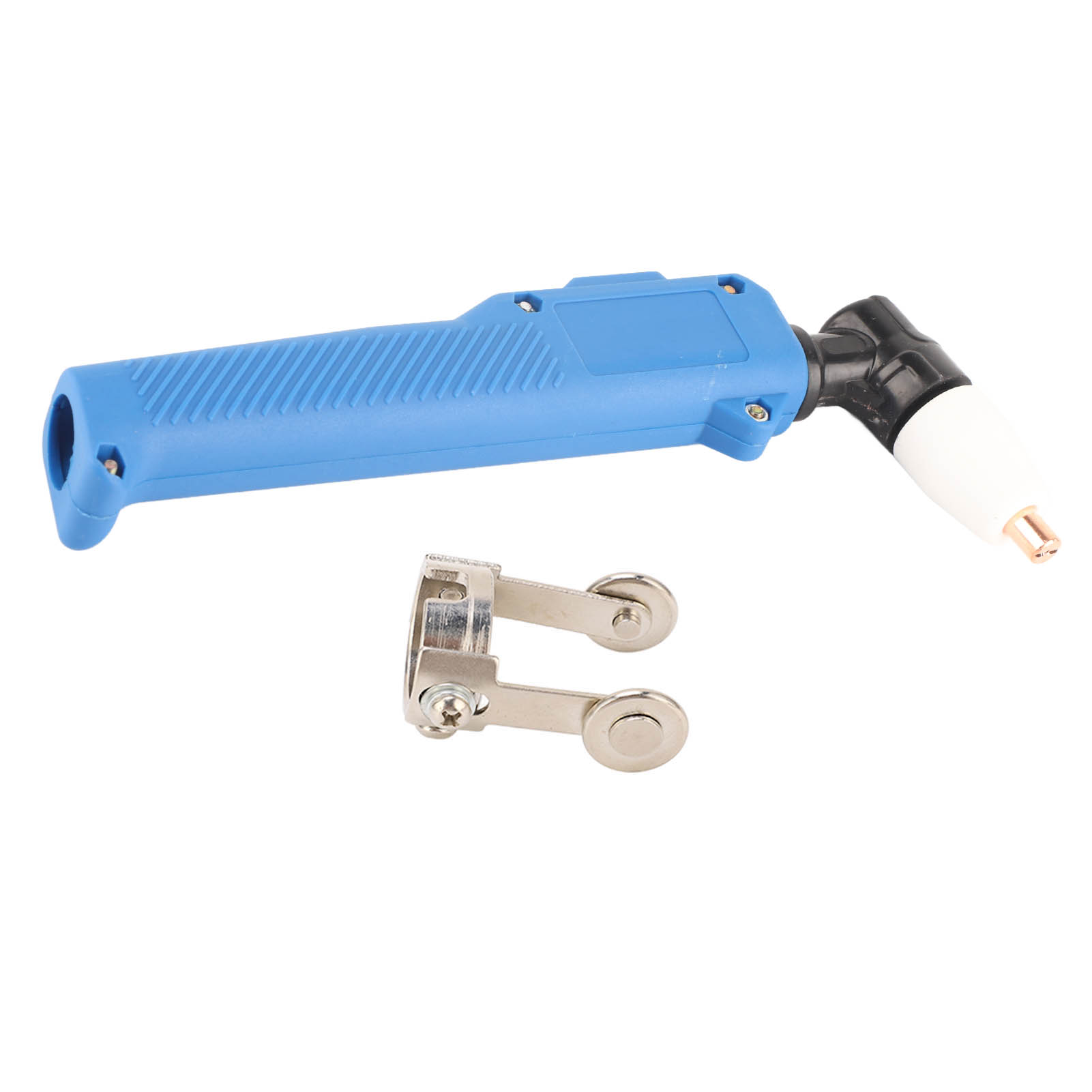 Pt31 Plasmaschneidbrennerkopf Mit Gebogenem Griff Und Führungsrolle (blau)