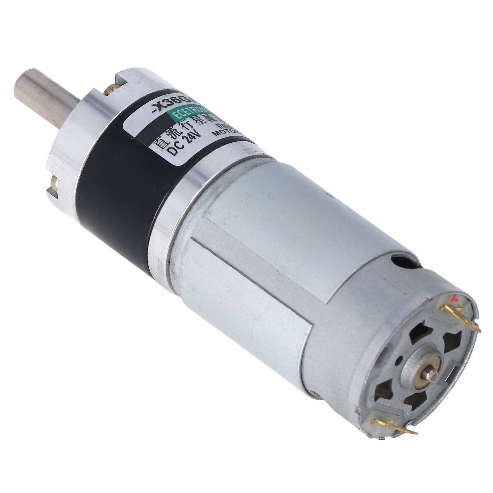 Gleichstrom-planetengetriebemotor Mit Mikro-untersetzung, Drehrichtung Im/gegen Den Uhrzeigersinn, Kleiner Motor, Maximales Drehmoment 34 Kg·cm, 24 V, 15 W, 200 U/min