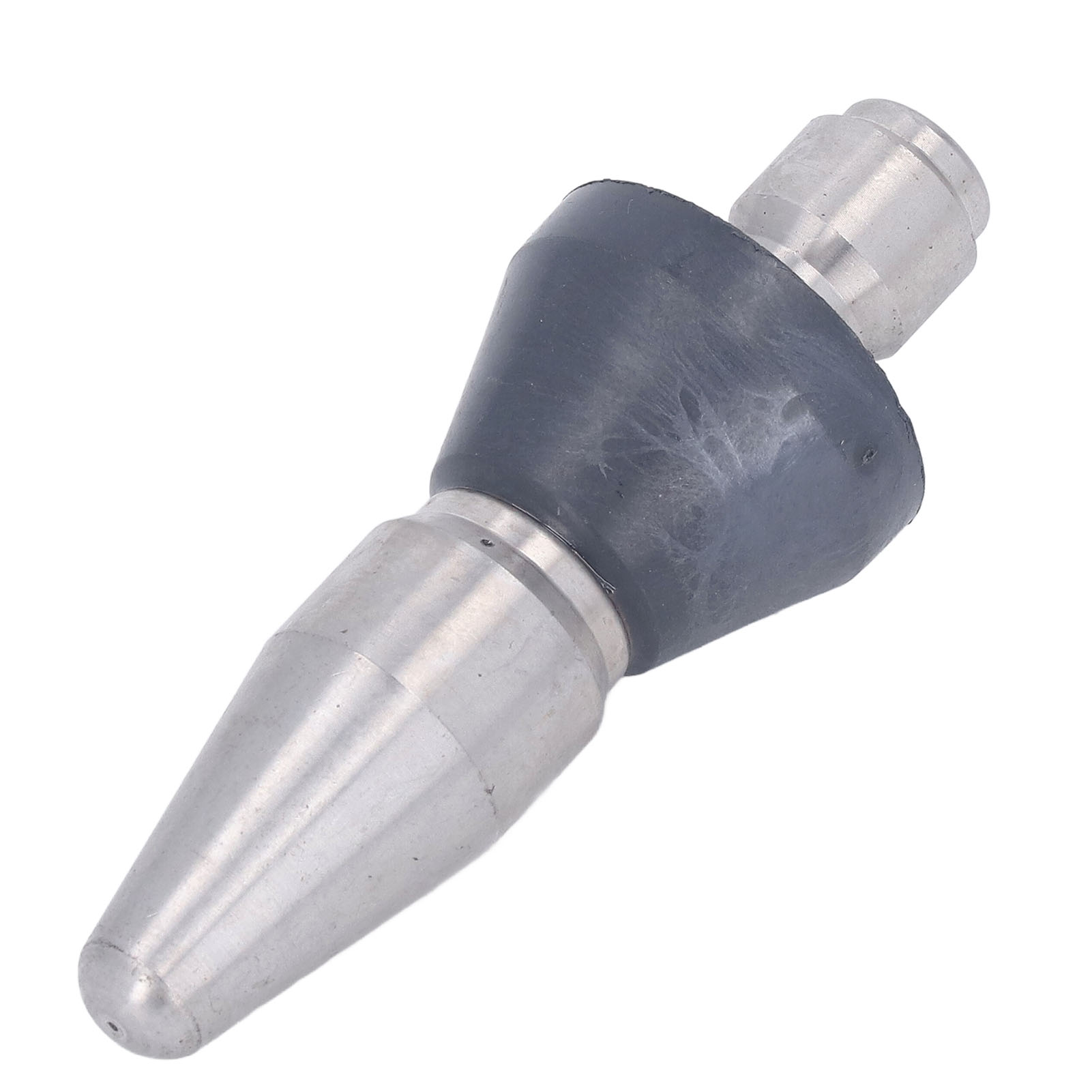 5000 Psi Hochdruckreiniger-turbodüse, Kompakte Mini-edelstahldüse, Ersatzdüse, Großer Kopf, 3 Hintere 3/8"-npt-gewindebohrungen