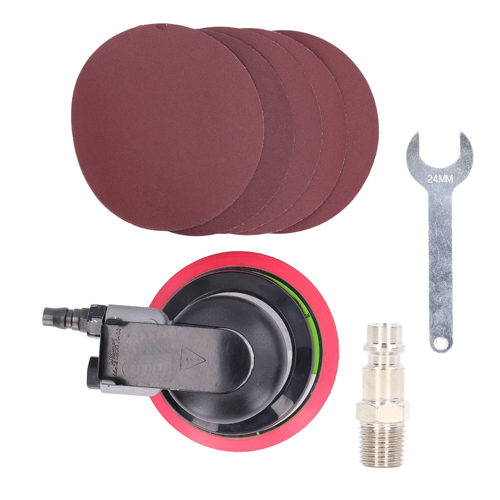 Pneumatische 12,7 Cm (5 Zoll) Exzenterschleifer, Schleifmaschine, 6,35 Mm (1/4 Zoll) Einlass, 10.000 U/min