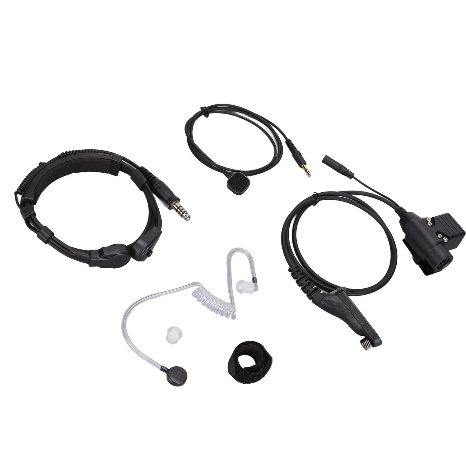 U94 Ptt-kehlkopfsprechgerät Mit Fingermikrofon, Kompatibel Mit Motorola Xir P8268 P8668 Dp4400 Dp4800