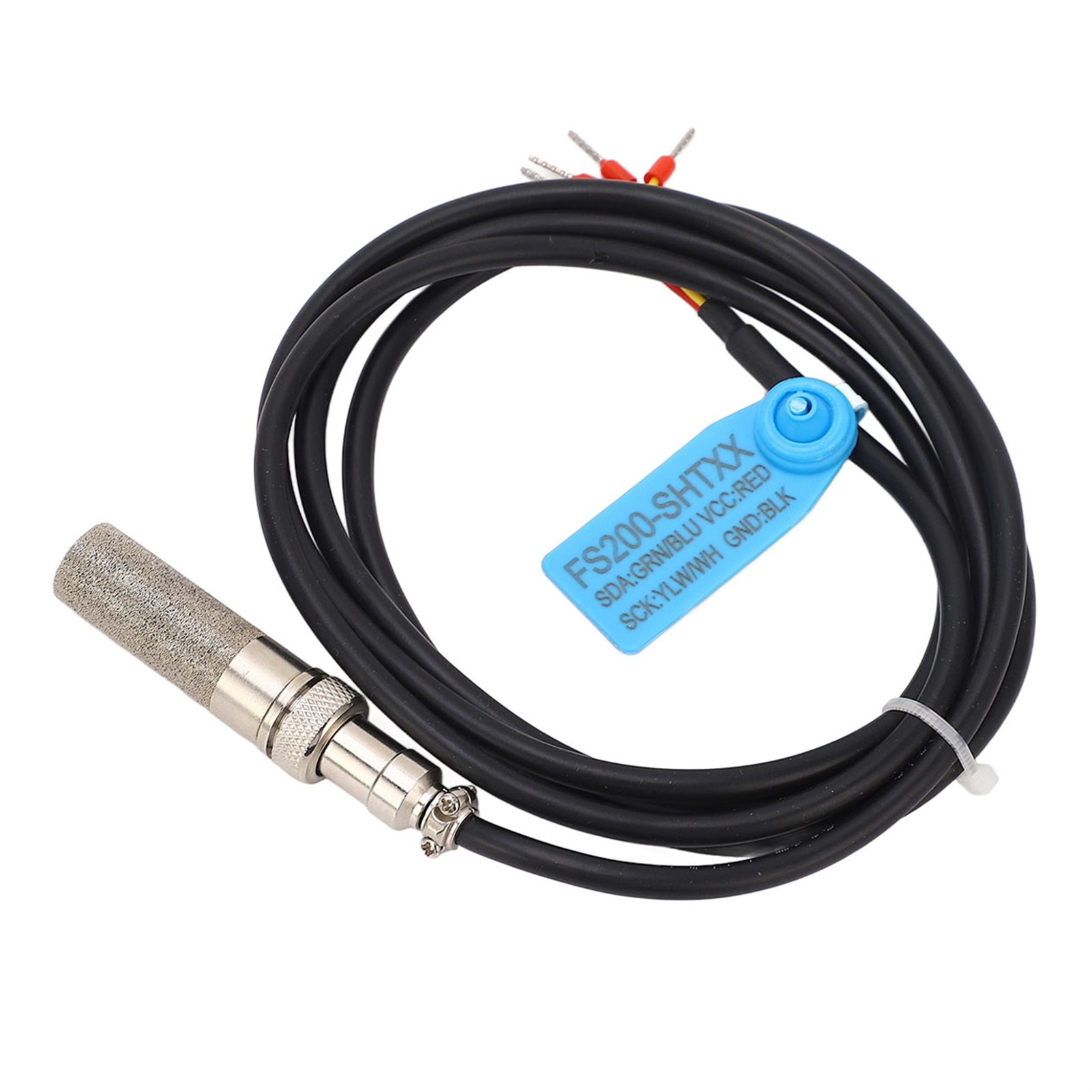 Fs200 Sht45 Bodenfeuchtesensor, I2c-ausgang, Digitale Bodentemperatur- Und Feuchtigkeitssonde, 3,3 V Dc