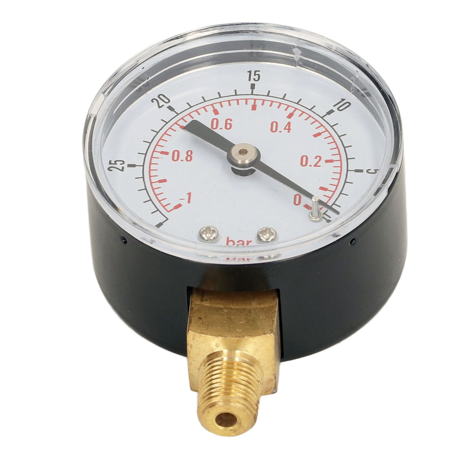 1/8" Bspt Vakuummeter, Messinganschluss, Perfekte Abdichtung, Für Wasser Und Öl.