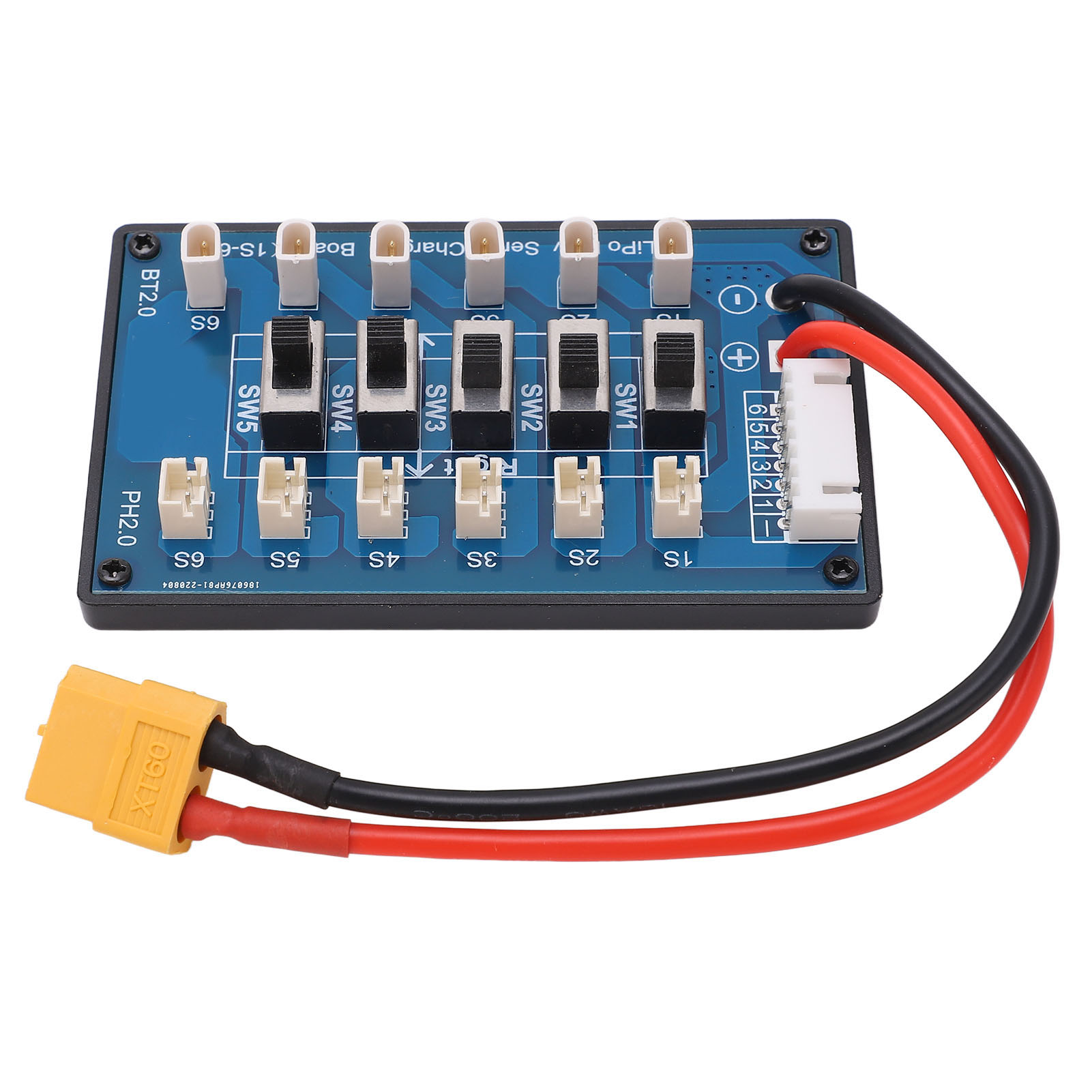 1s-akku-balancing-ladeplatine, Lithium-akku-balancing-ladeadapter