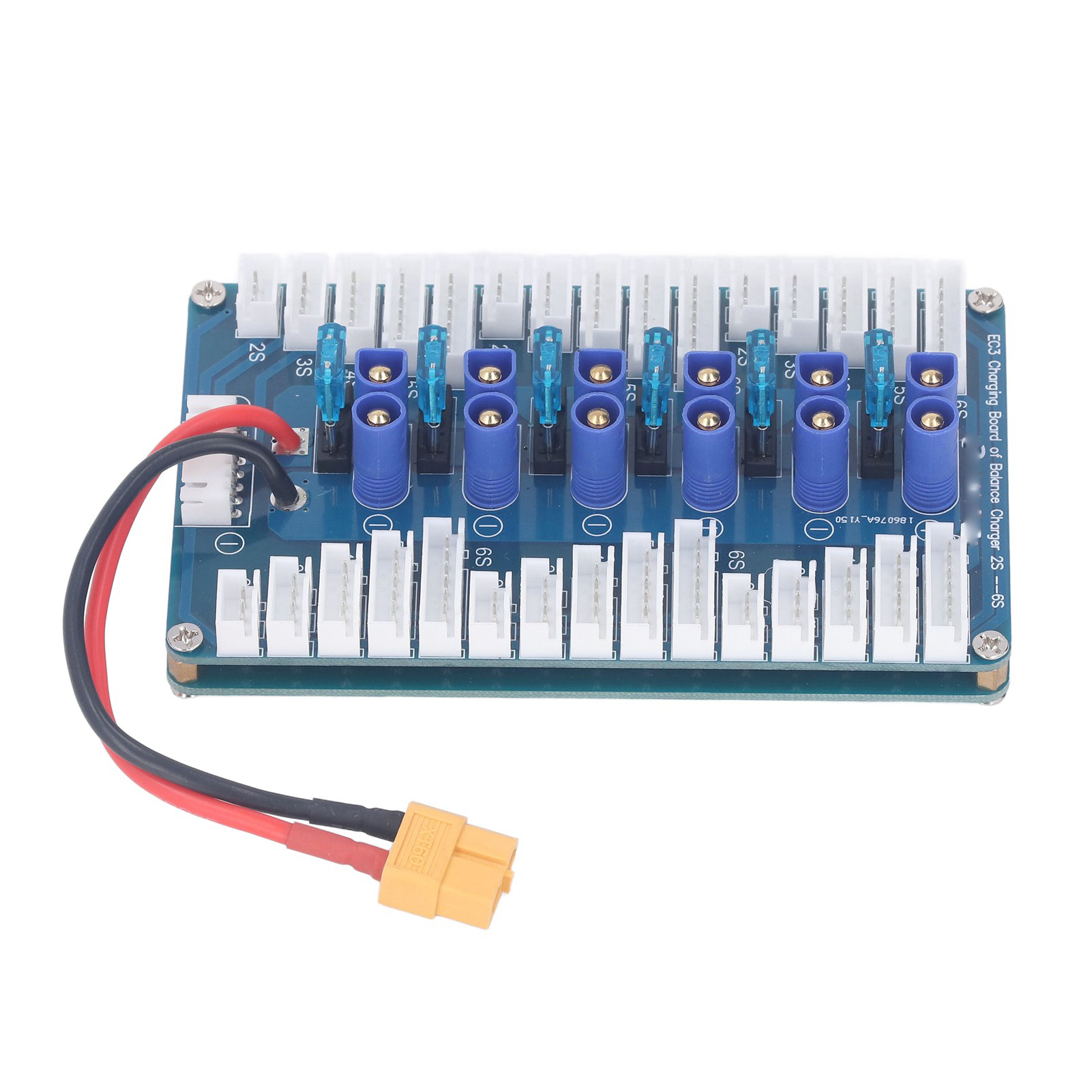 Parallele Ladeplatine Für 2 Bis 6s Lipo-akkus Mit Sicherung Für B6 Und B6ac.