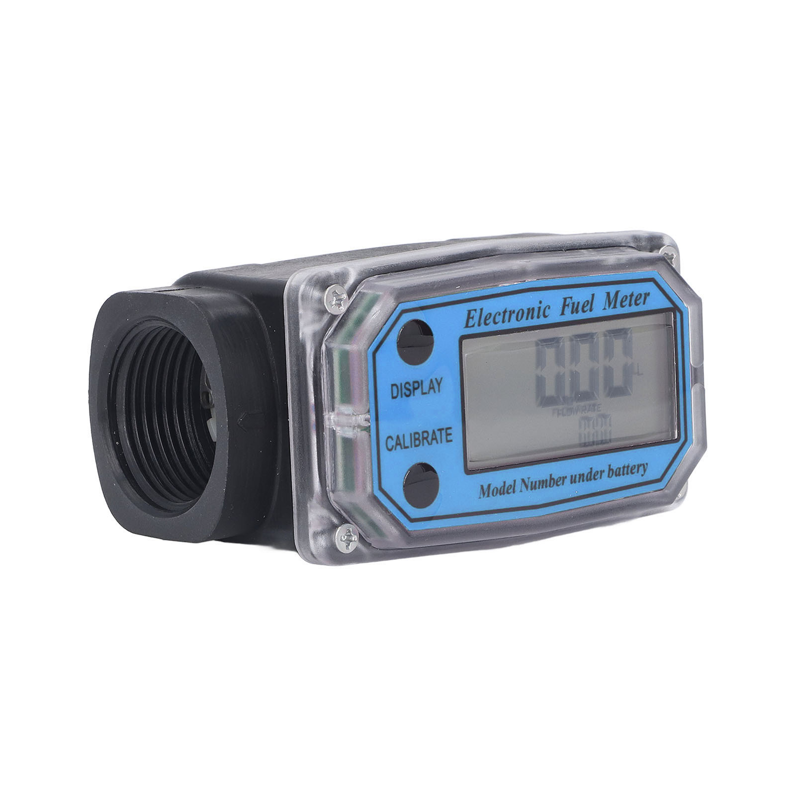 Elektronischer Turbinen-durchflussmesser (1,3 Zoll), Digitalanzeige, Mit 2,3–3,3-v-batterie