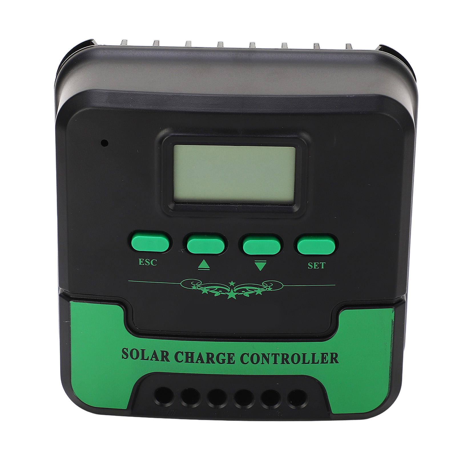 Mppt-solarladeregler Mit Lcd-anzeige, Adaptiver 12v/24v-solarmodulregler, 5v 3a, 10a Usb-ausgang