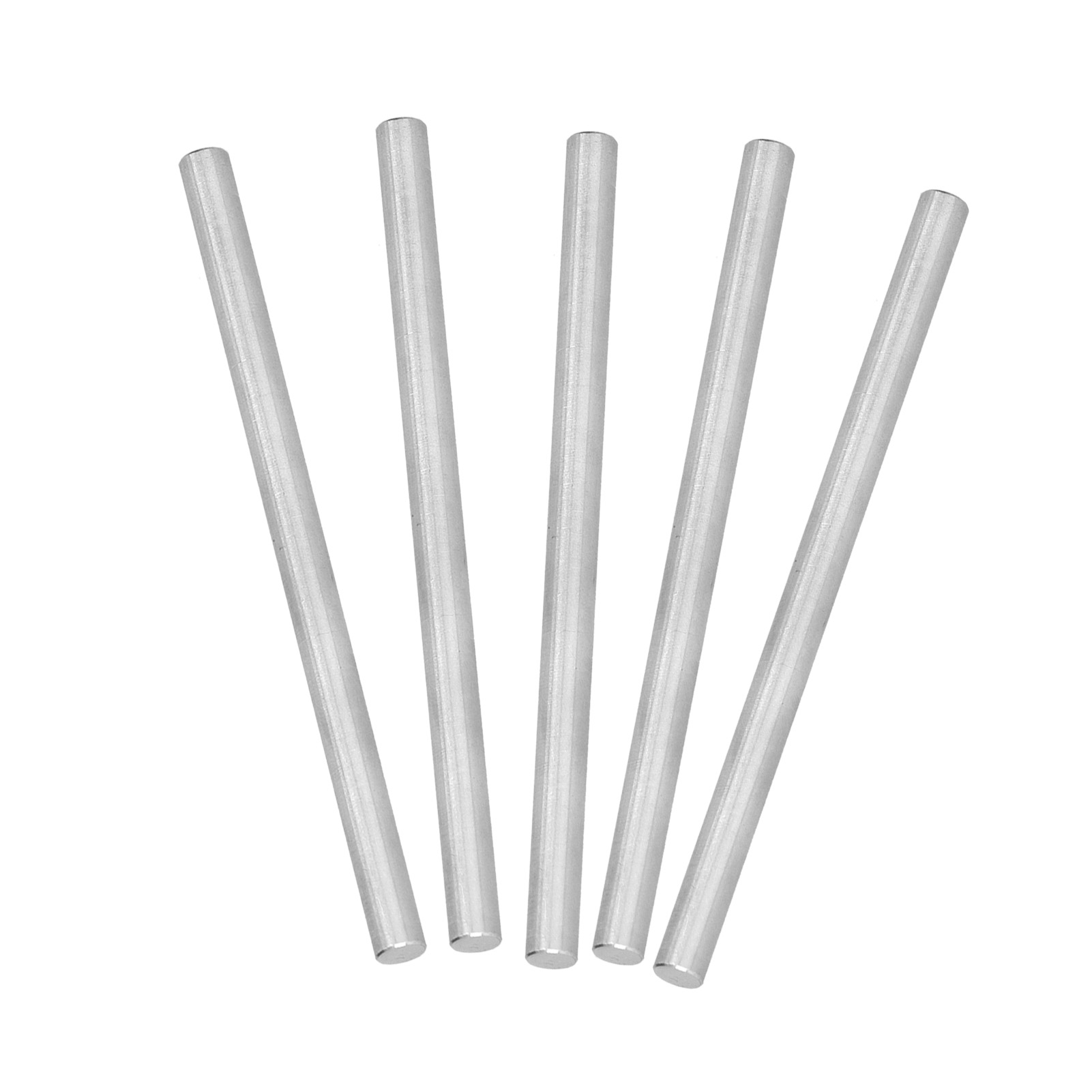 Set Mit 5 Runden, Geraden Edelstahlstangen, 6 Mm Durchmesser, Für Diy-spielzeugroboter 4100-0006-0100