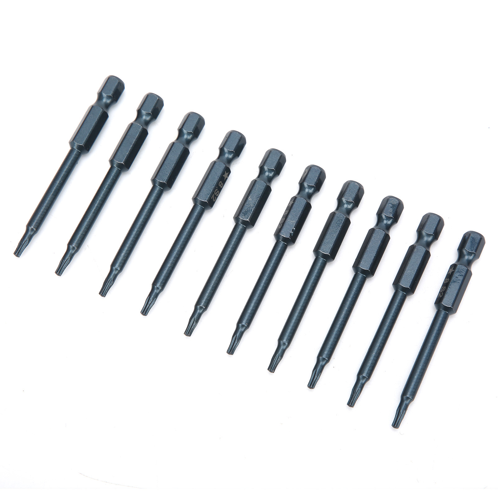 10 Pentalobe-elektroschraubendreherbits Aus S2-legierungsstahl Für Die Handyproduktion