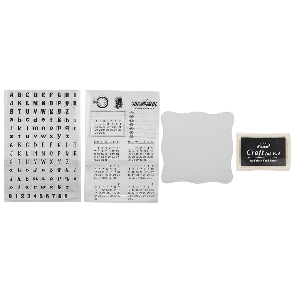 Transparenter Silikonstempel Für Scrapbooking, Fotoalben Und Dekorative Kalender