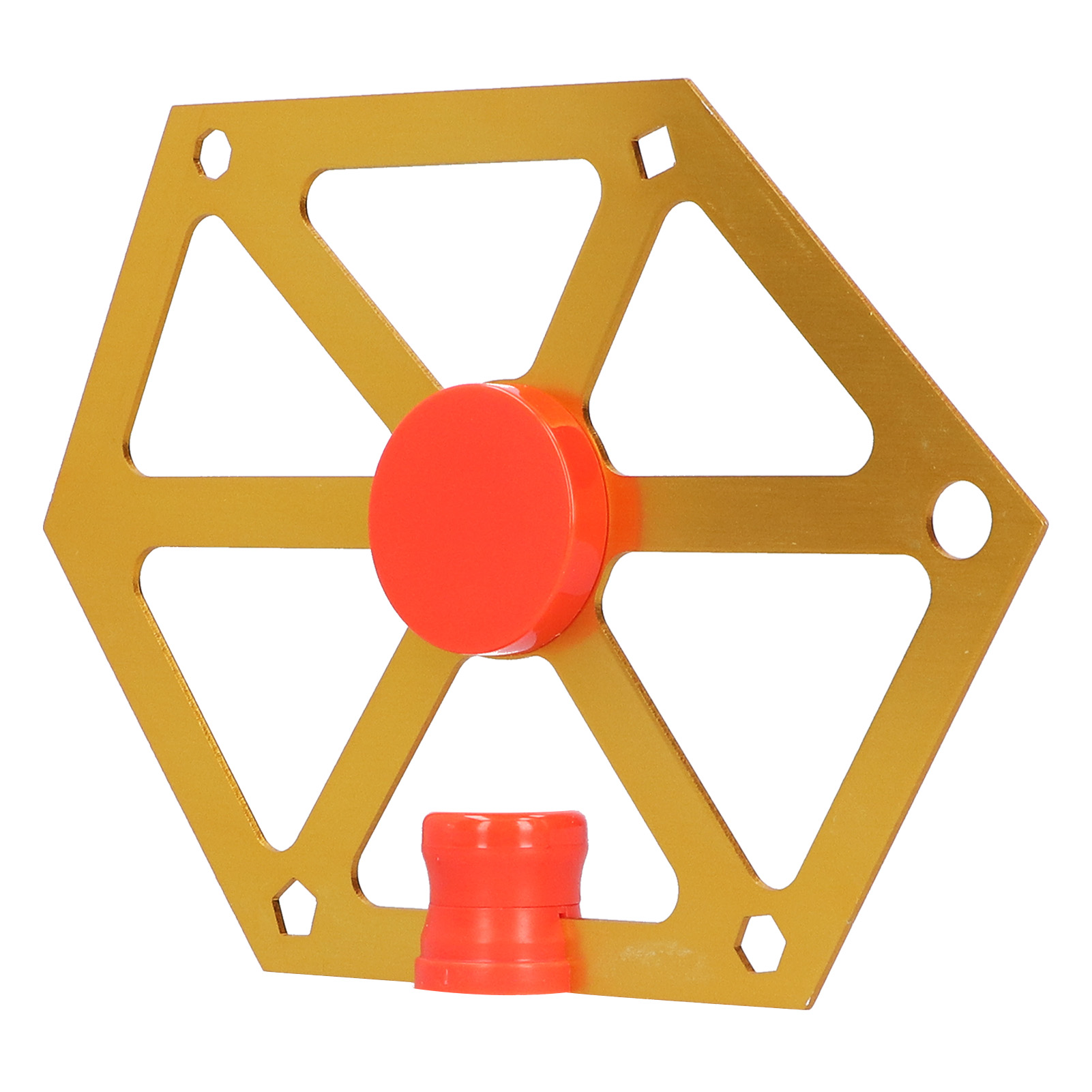 Magnetischer Sechskant-winkelmesser Für Die Holzbearbeitung, Aus Aluminiumlegierung, Für Tischkreissägen Und Schneidemaschinen, Goldfarben