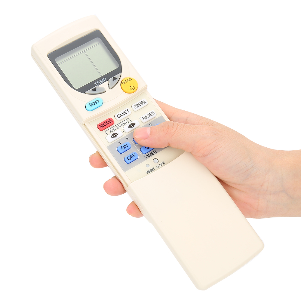 Robuste, Weiße Abs-fernbedienung Für Klimaanlagen, Zubehör Für A75c2604 (batterie Nicht Enthalten).
