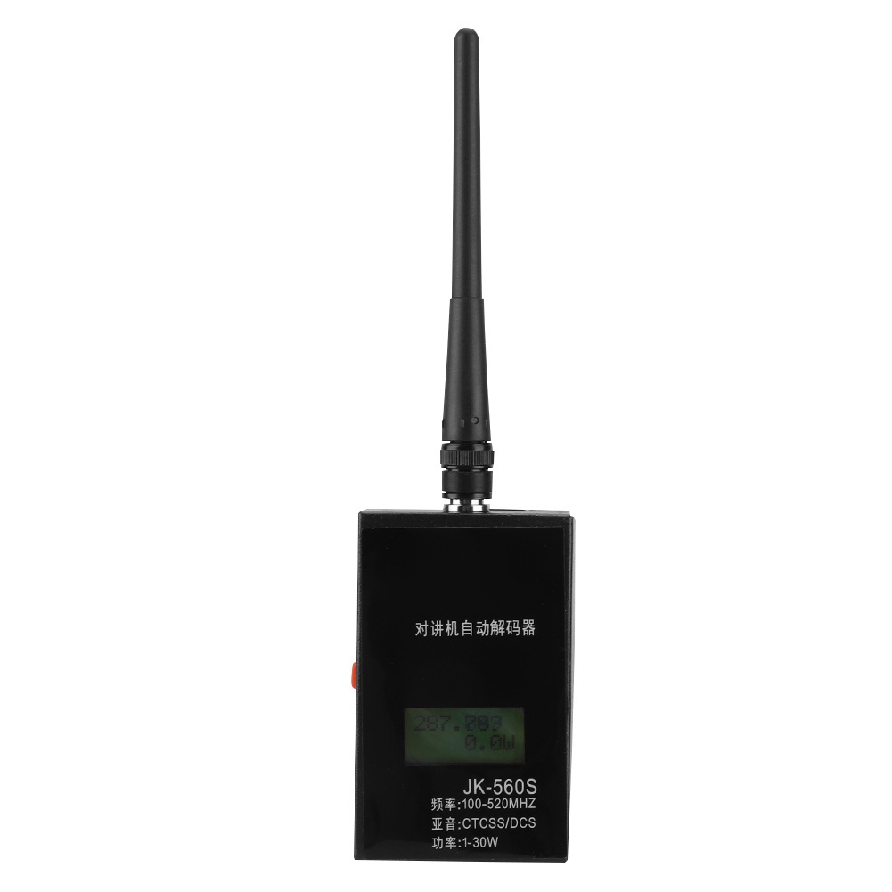 Baofeng Jk560s Frequenzmesser Für Walkie-talkie-decoder 1-30w 100-520 Mhz Ctcss/dcs-antenne