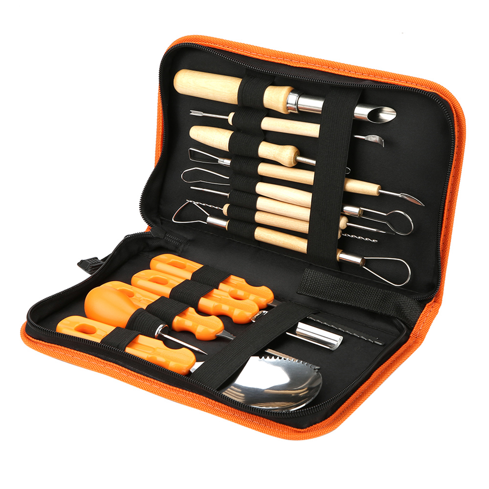 Set Manueller Schnitzmesser Für Halloween-kürbisse