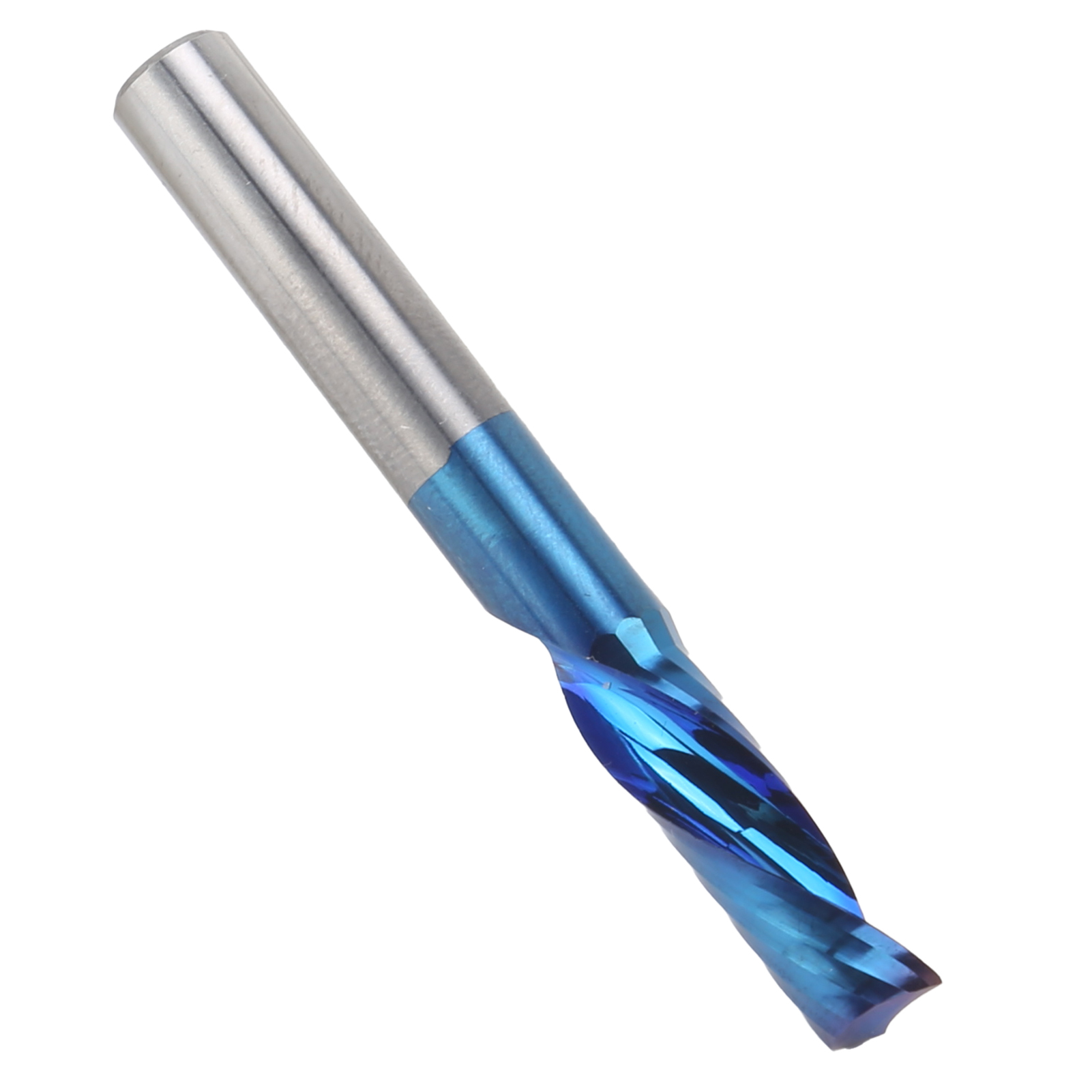 Spiralfräser Aus Einem Stück Wolframstahl, Blaue Ausführung, Cnc-werkzeuge 6x17x50
