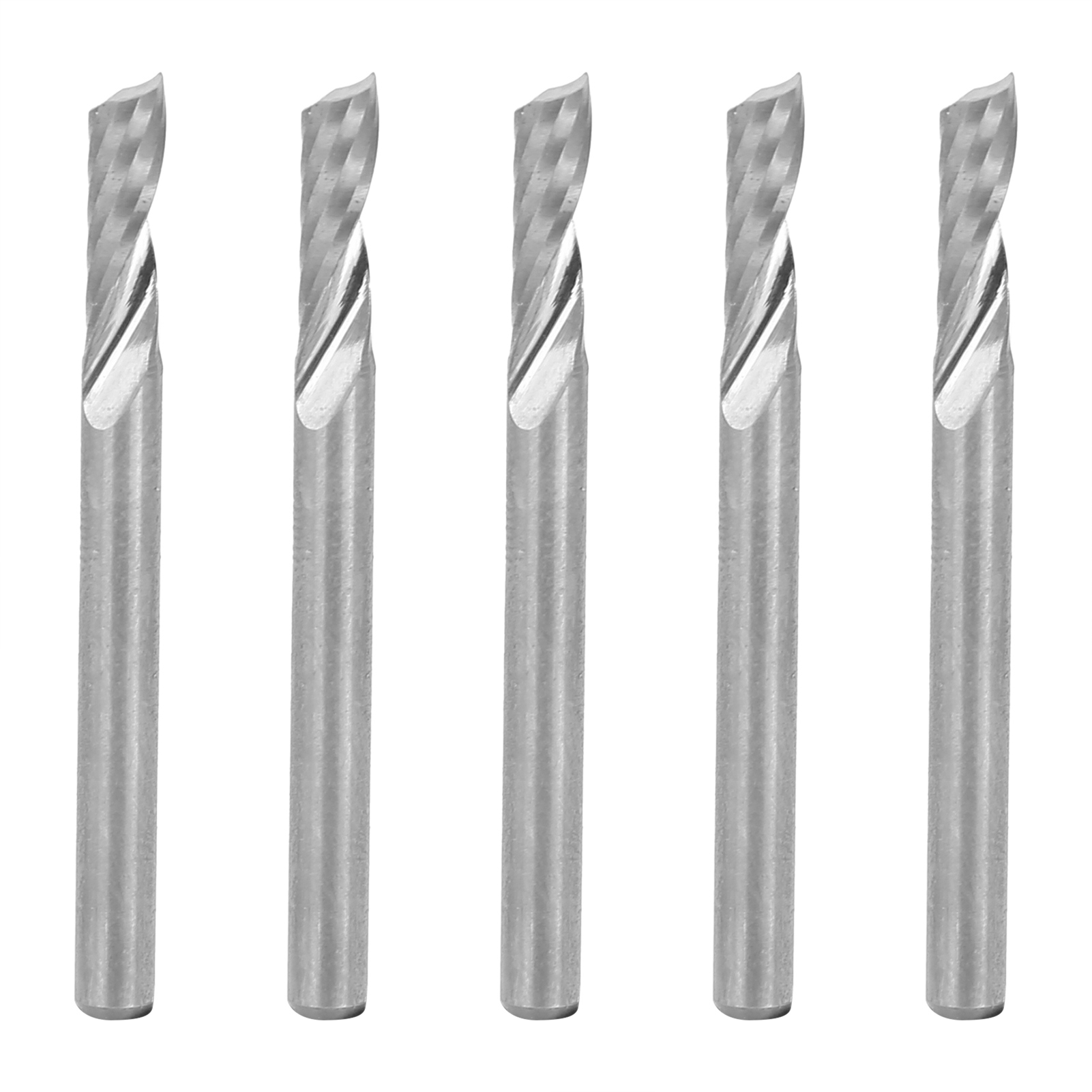 Set Mit 5 Holzschneidern Aus Wolframstahl, 3,175 X 10 Mm, Zum Holzschnitzen.
