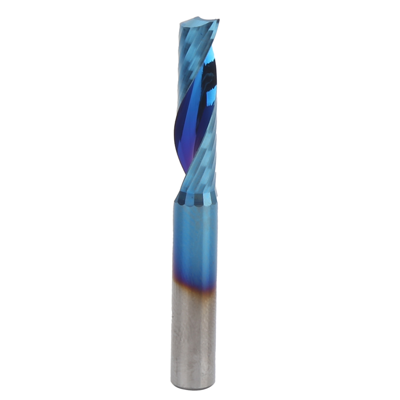 Spiralfräser Aus Einem Stück Wolframstahl, Blaue Ausführung, Cnc-werkzeuge 6x22x50