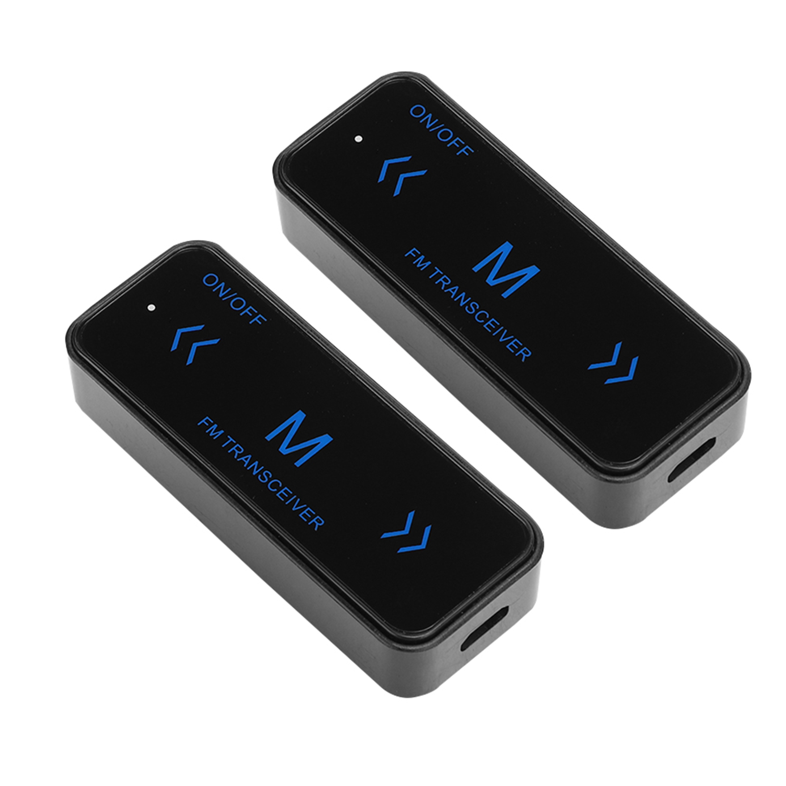 Set Aus 2 Professionellen Mini-walkie-talkies, Zwei-wege-intercom Mit Einer Kommunikationsreichweite Von 1 Bis 3 Km.