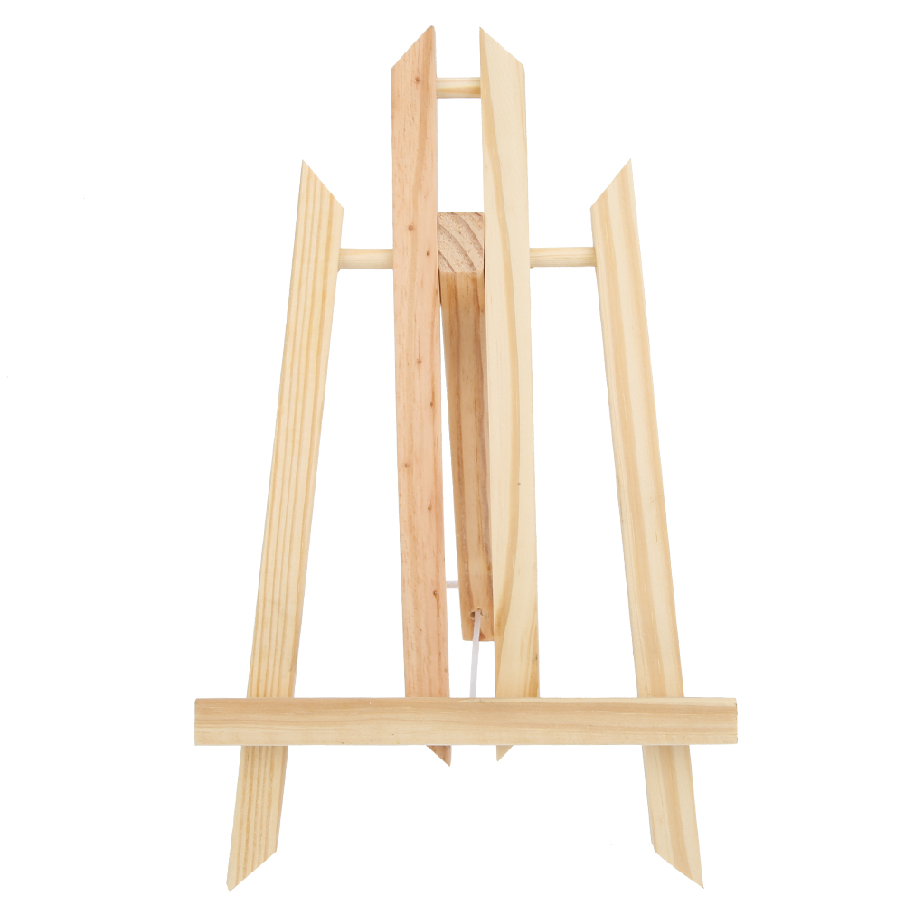 Klappbare Tischstaffelei Aus Buchenholz, Dreieckige Stütze Zum Malen Und Zeichnen (29 Cm)