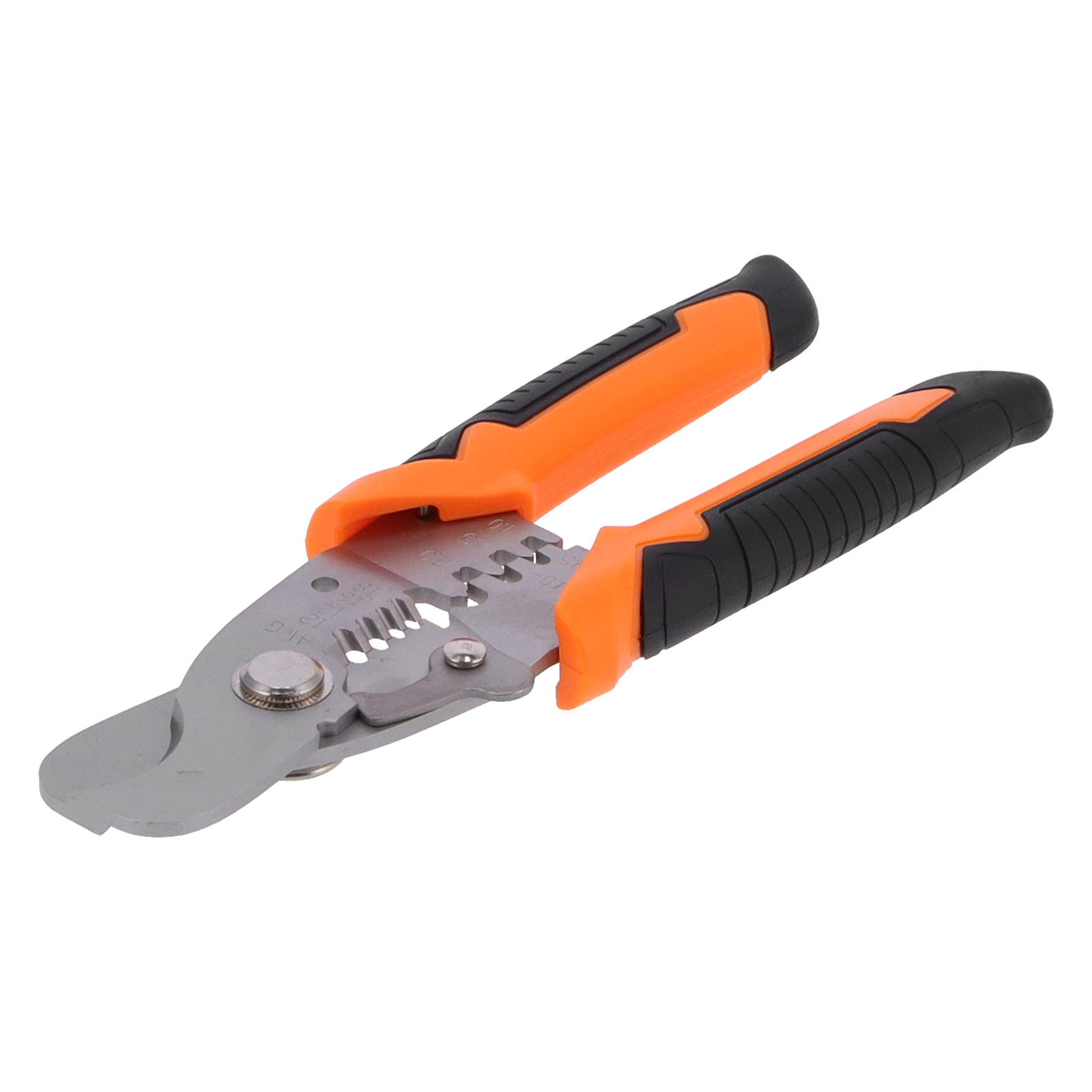 175 Mm / 6,9 Zoll Kabelcrimpzange, Elektriker-drahtschere, Abisolierzange Und Crimpzange
