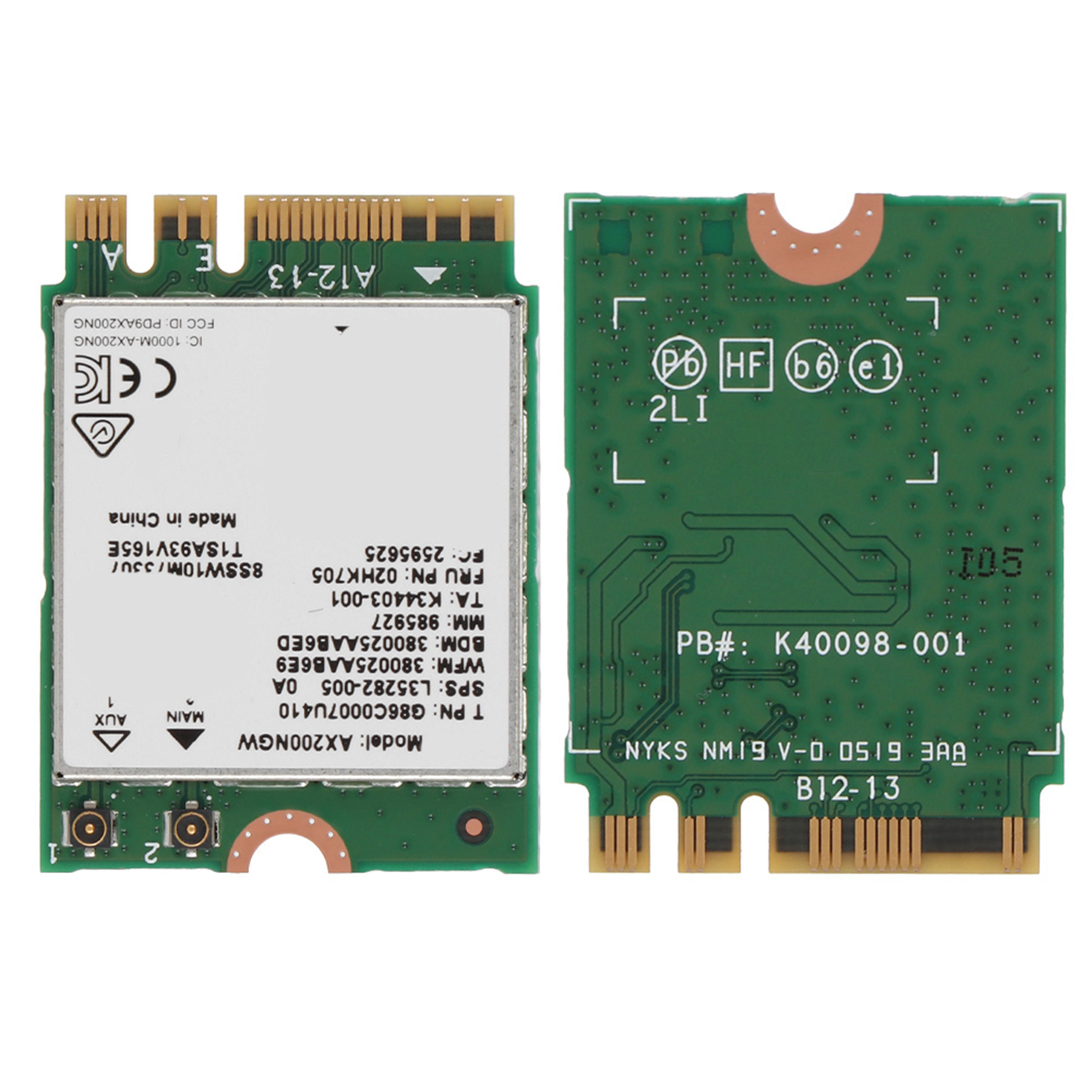 Ax200 Ngff M.2 Wi-fi 6 Internet-netzwerkserver-adapterkarte Mit Bluetooth 5.0