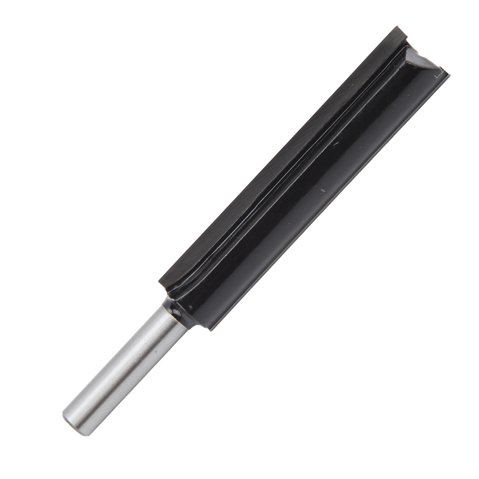 8-mm-schaft-geradfräser Aus Hartmetall Für Die Holzbearbeitung, Zum Nutenfräsen Und Für Längliche, Gerade Schnitte (schwarz).