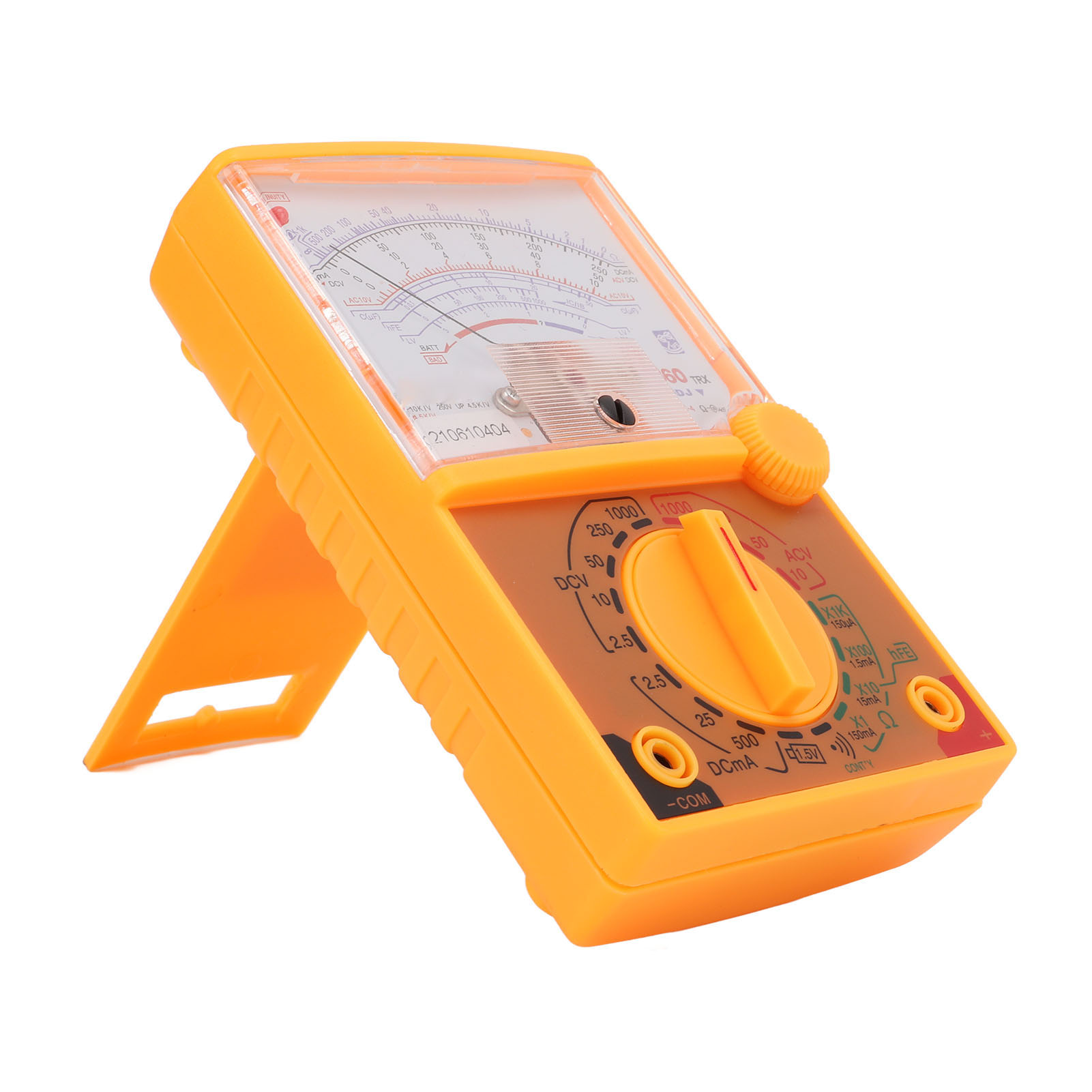 Hochauflösendes Multimeter, Mehrbereichsskala, Ergonomisches Design, Kleines, Sicheres Nadelmultimeter