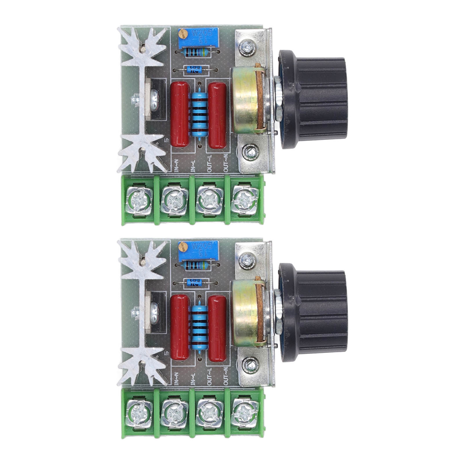2000-w-220-v-ac-scr-spannungsregler, Einstellbares Motordrehzahlregelungsmodul Mit Drehknopfpotentiometer