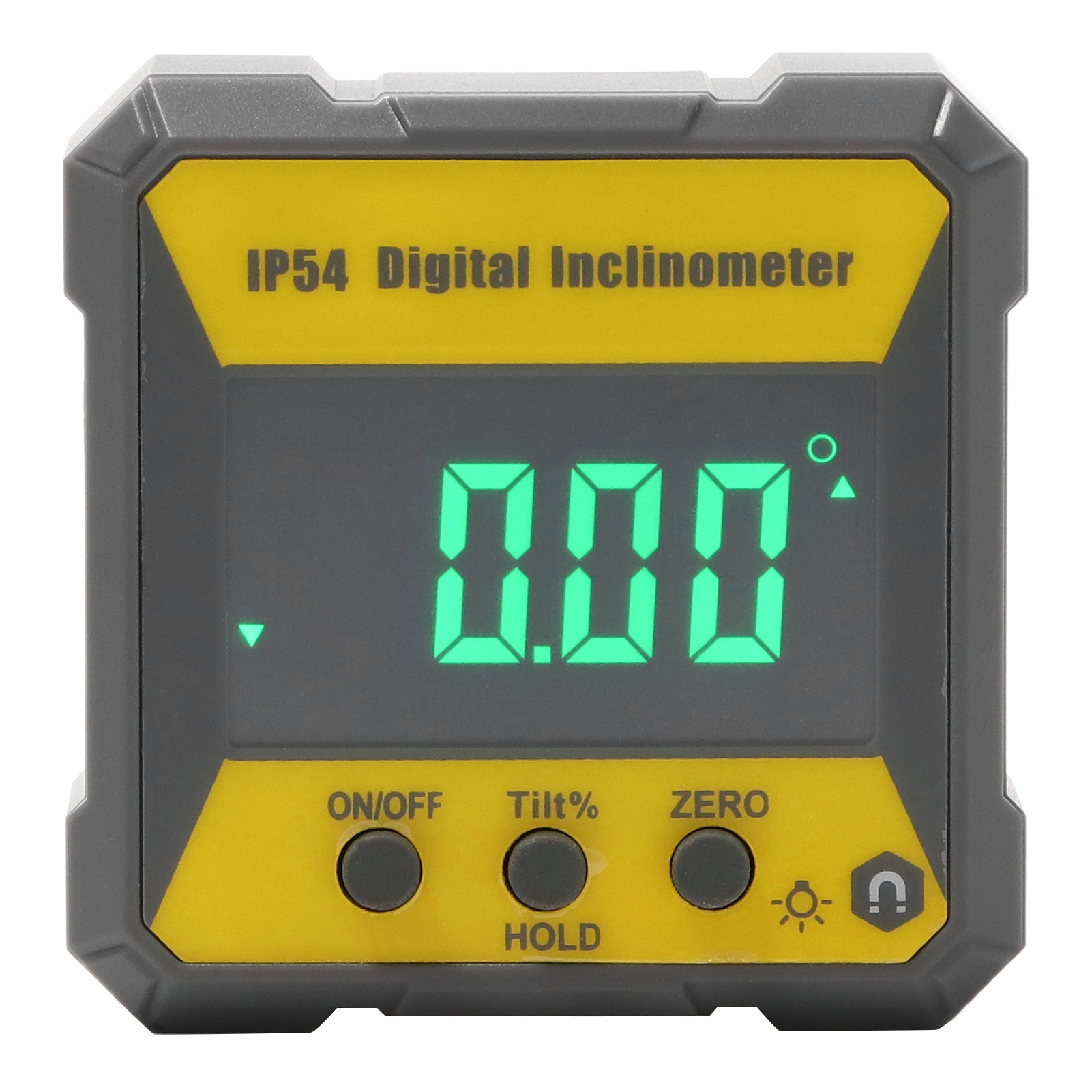Hochpräziser Digitaler Neigungsmesser (ip54), Elektronischer Winkelmesser, Wasserwaage Mit Magnetfuß