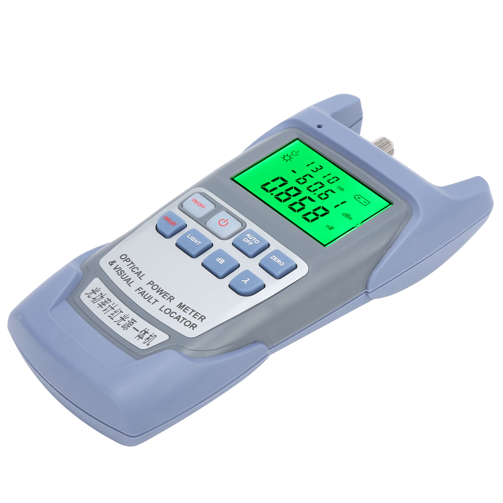 Dxp-50d, Tragbares Optisches Rotlicht-wattmeter, Lichtabfalltester In Glasfasern, 5 Km Reichweite Und 1 Mw