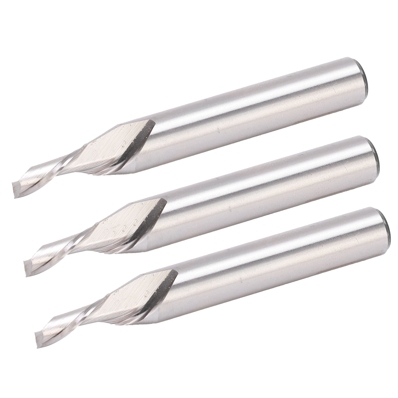 5 Gravierfräser Aus Wolframstahl, 8 Mm Schaftdurchmesser, Spiralfräser