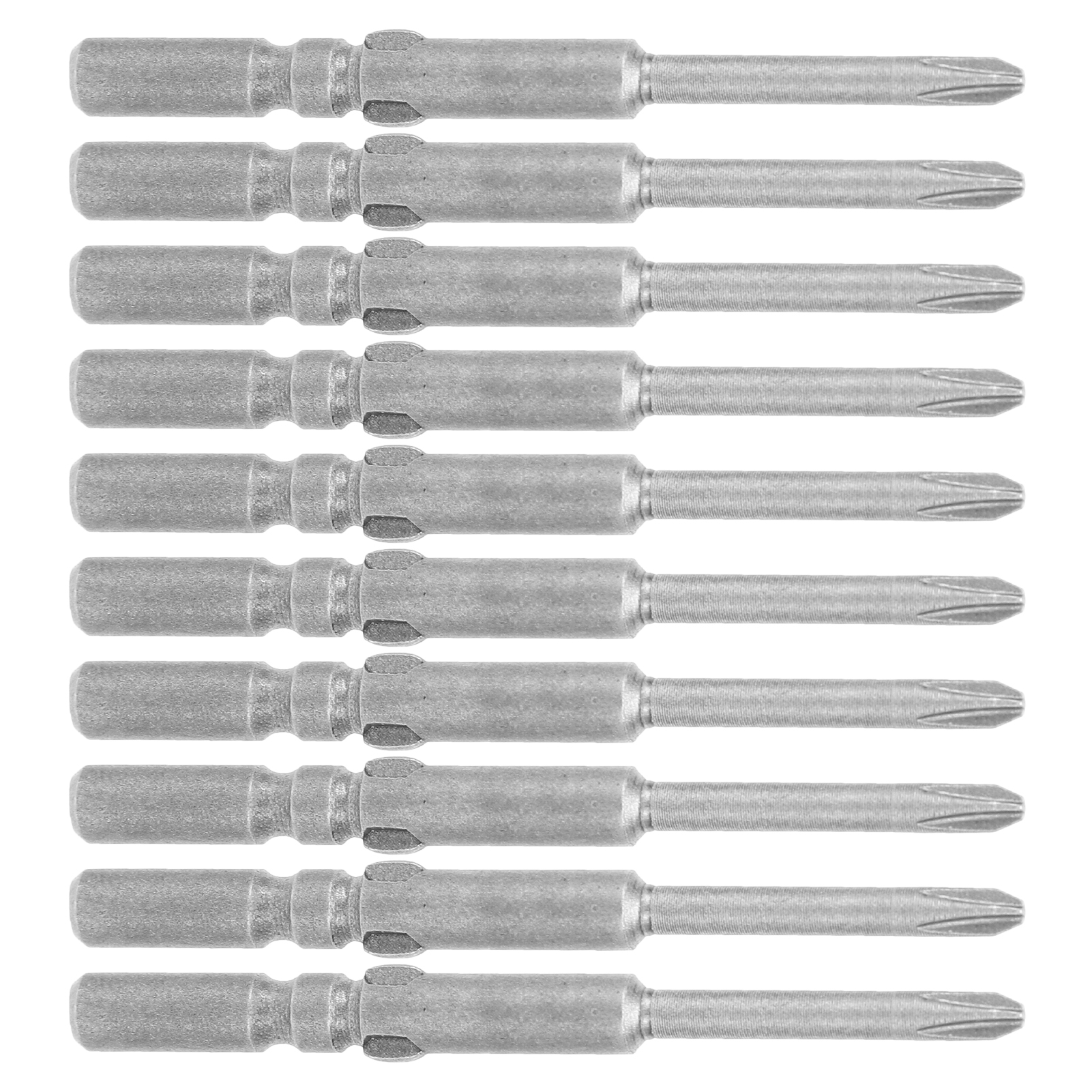 10 Leistungsstarke, Rutschfeste, Gehärtete Magnetische Elektrische Phillips-schraubendreherbits Für Handwerkzeuge Und Eisenwaren, 3 Mm