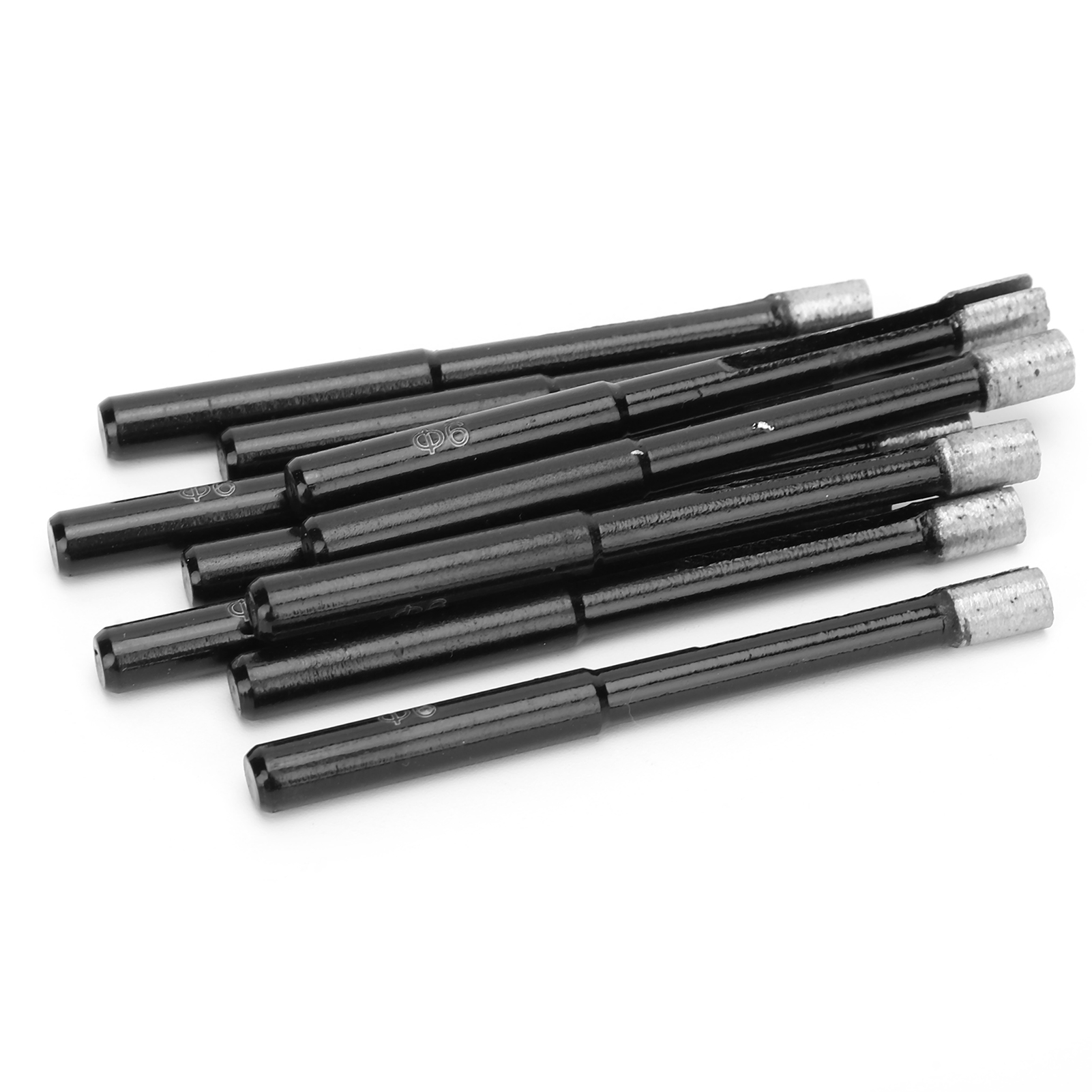 10 Diamantbohrer Mit 6 Mm Durchmesser Für Fliesen, Marmor Und Granit.