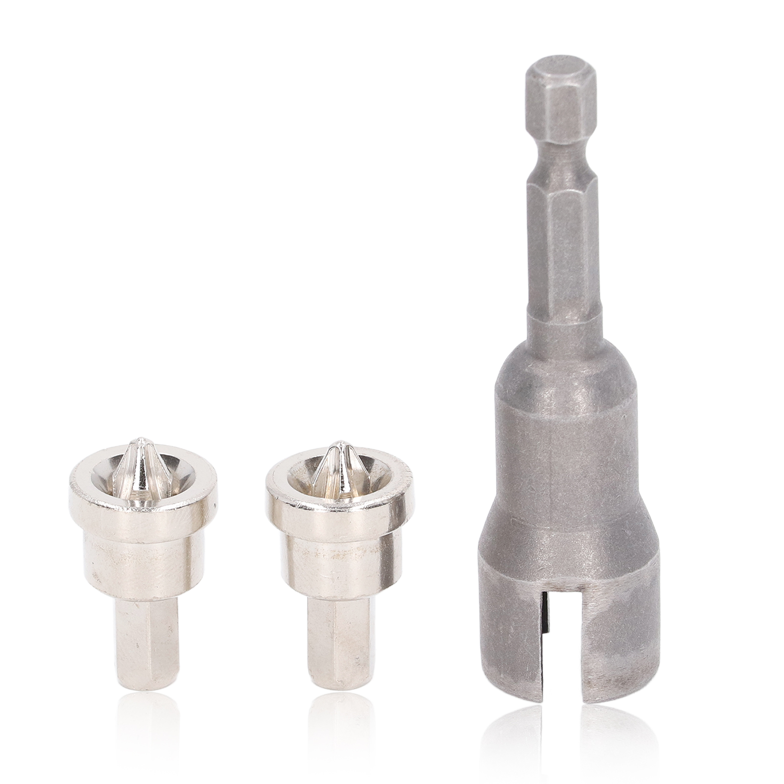 Ph2-bohrer-set Mit Offener Stecknuss Zum Eindrehen Von Schrauben In Gipskartonplatten – Industriewerkzeuge