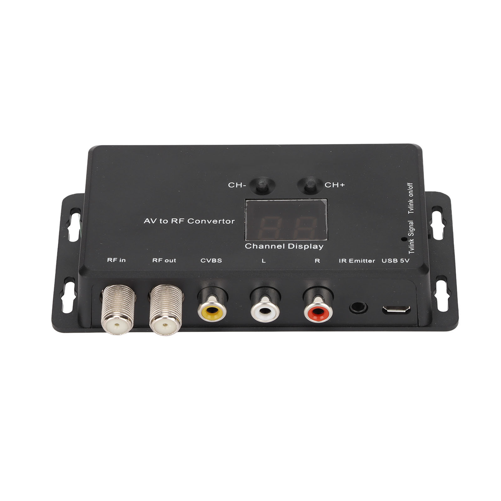 Einstellbarer Tv-link-modulator, Kompatibel Mit Pal Und Ntsc, Av-zu-rf-konverter Für Set-top-boxen Und Av-quellen