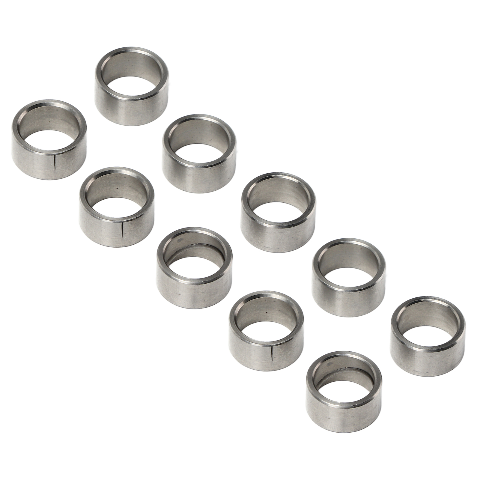 Satz Mit 10 Distanzscheiben, Außendurchmesser 15 Mm, Innendurchmesser 12 Mm, Edelstahl, Hardware-zubehör 3515-0015-0080
