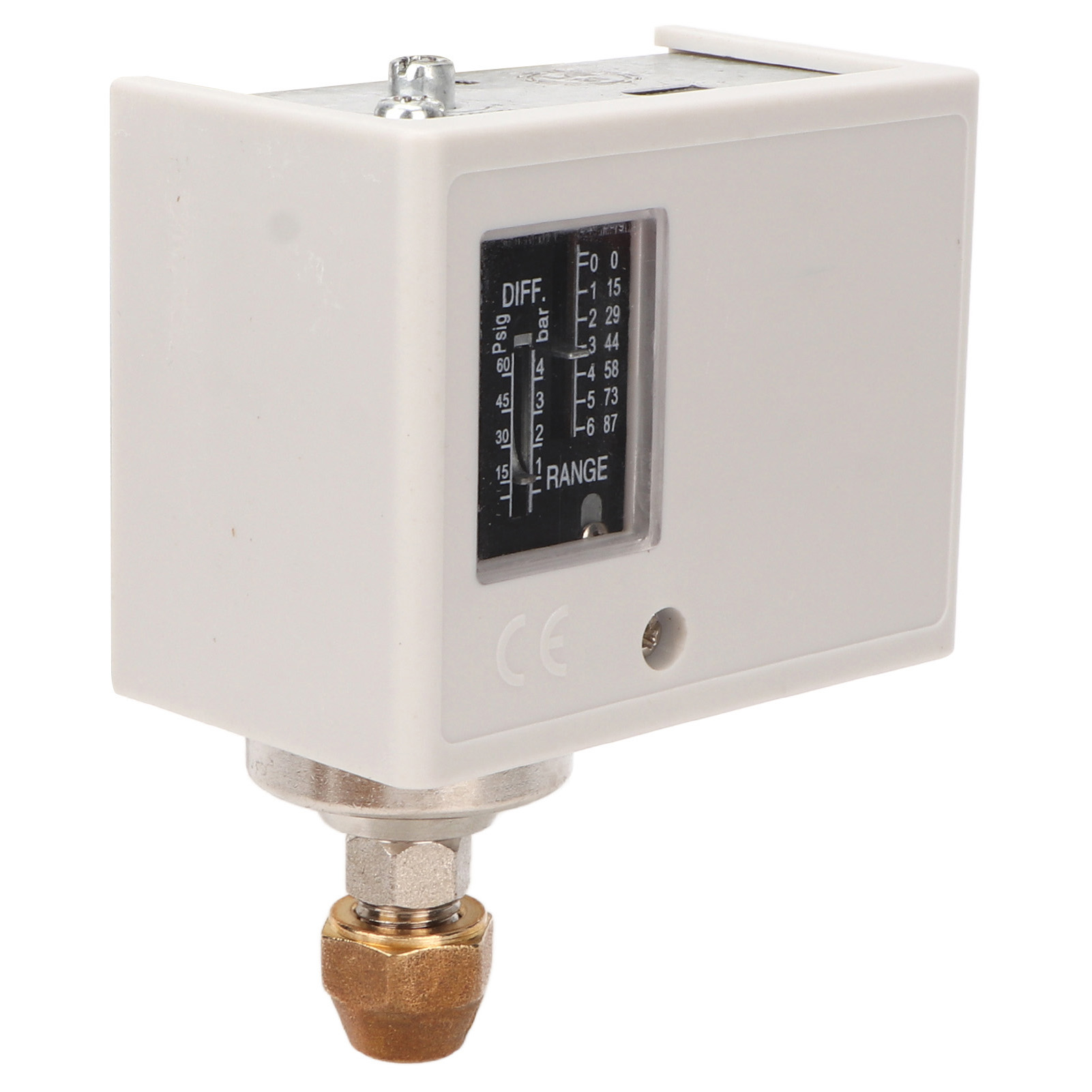 Druckschalter Mit Messingkern Für Luftkompressoren, Feingewinde, Für Brunnenpumpen, Kessel, Kalttrockner, Standard-ac125v/250v-schnittstelle