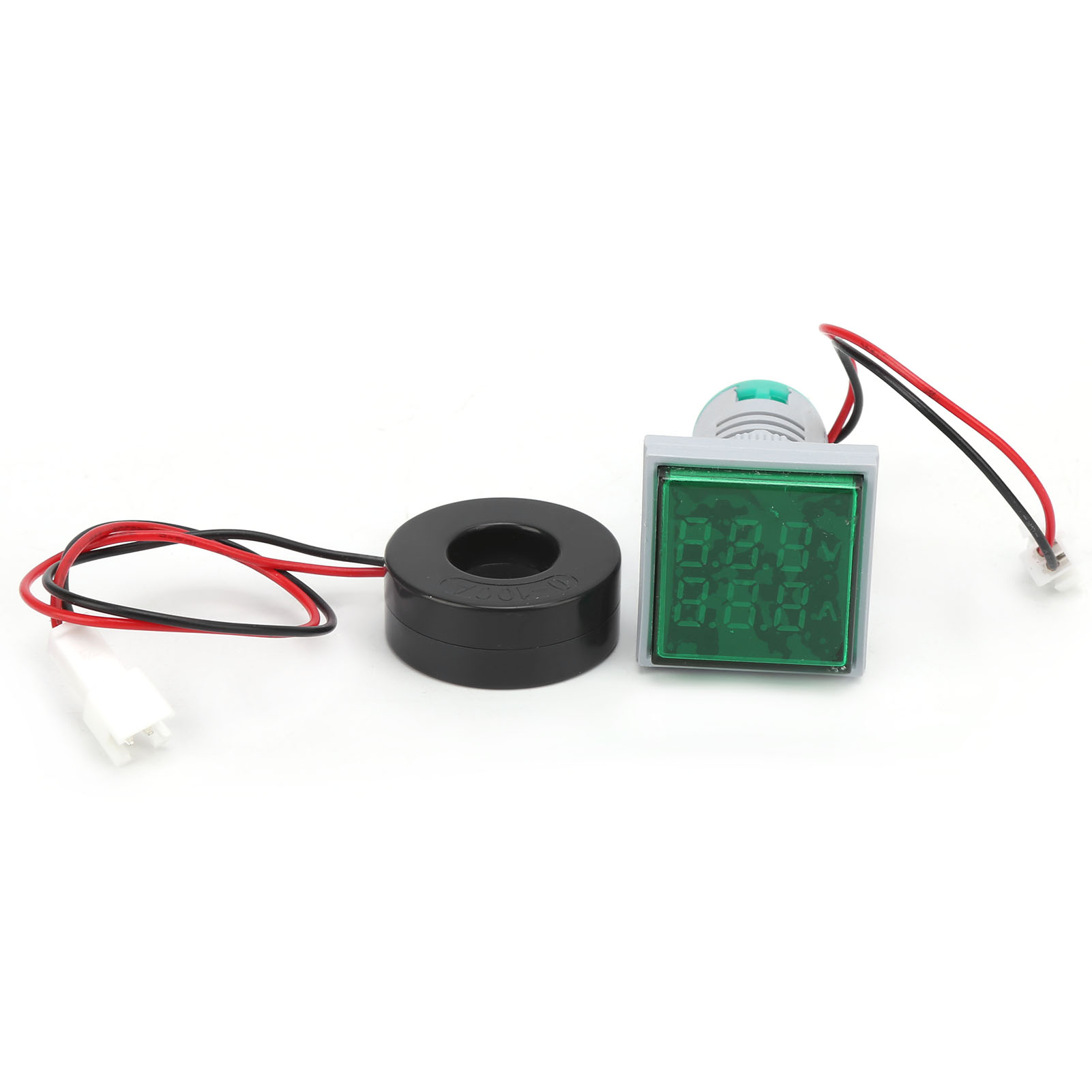 Ad16-22fva 2-in-1 Voltmeter-amperemeter, Spannungs- Und Stromprüfer, Messanzeige, Grün