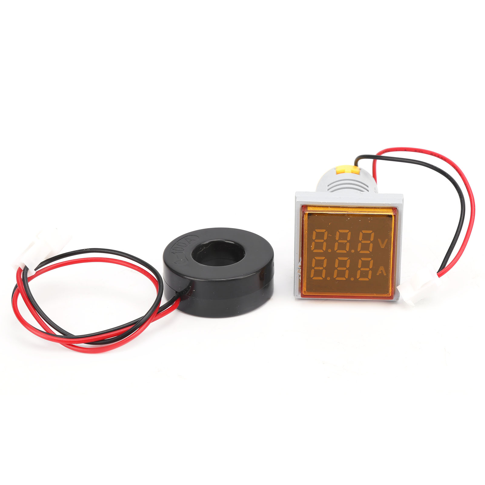 Ad16-22fva 2-in-1 Voltmeter-amperemeter, Spannungs- Und Stromprüfer, Messanzeige, Gelb