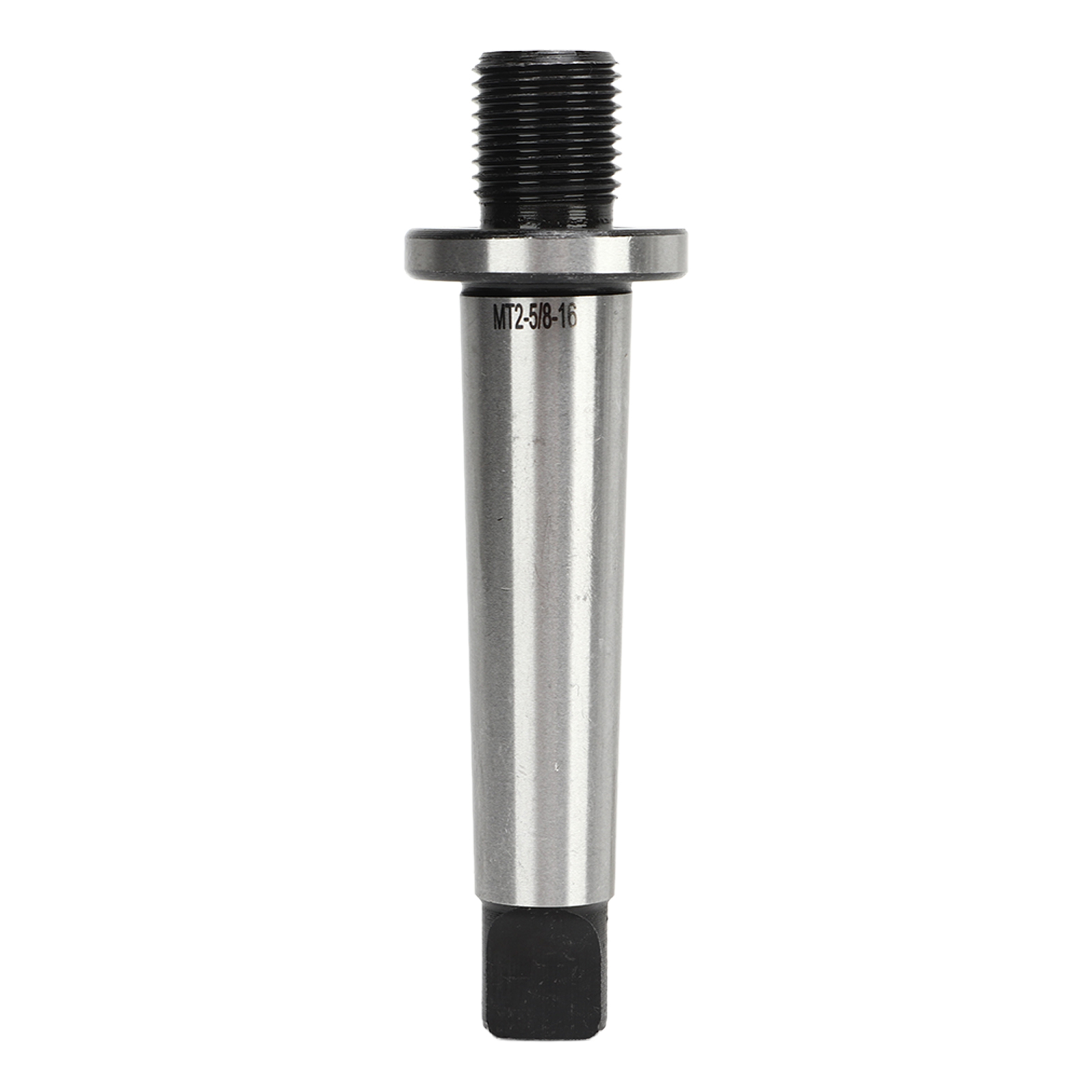 Adapter Für Flachschaftbohrer Aus Gehärtetem Manganstahl Mit Gewinde, Mit Mt2-5/8-16-bohrfutter