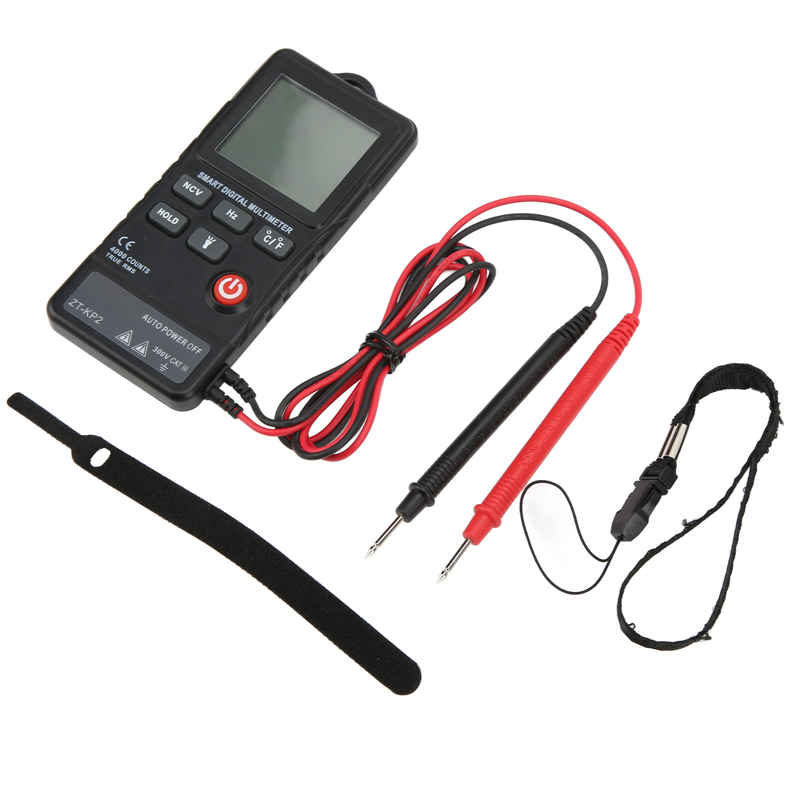 Ztkp2 Vollautomatisches Digitalmultimeter Mit Überhitzungsschutz, Universelles Smart-testgerät Für Heimwerker