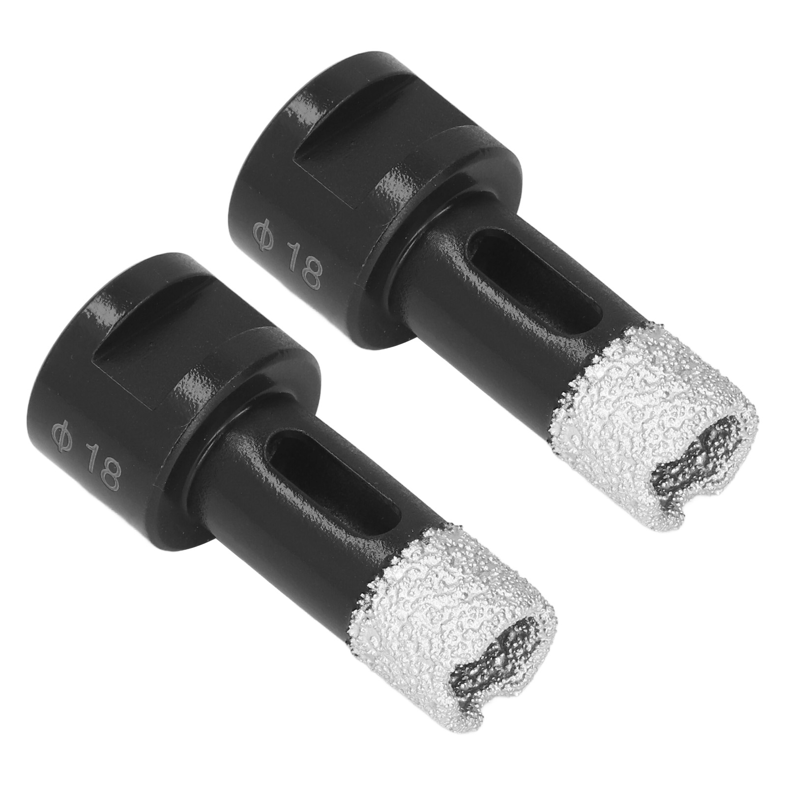 Set Mit 2 M14-bohrern Für Marmor Und Granit, 18 Mm, Robust Und Schnell Bohrend.