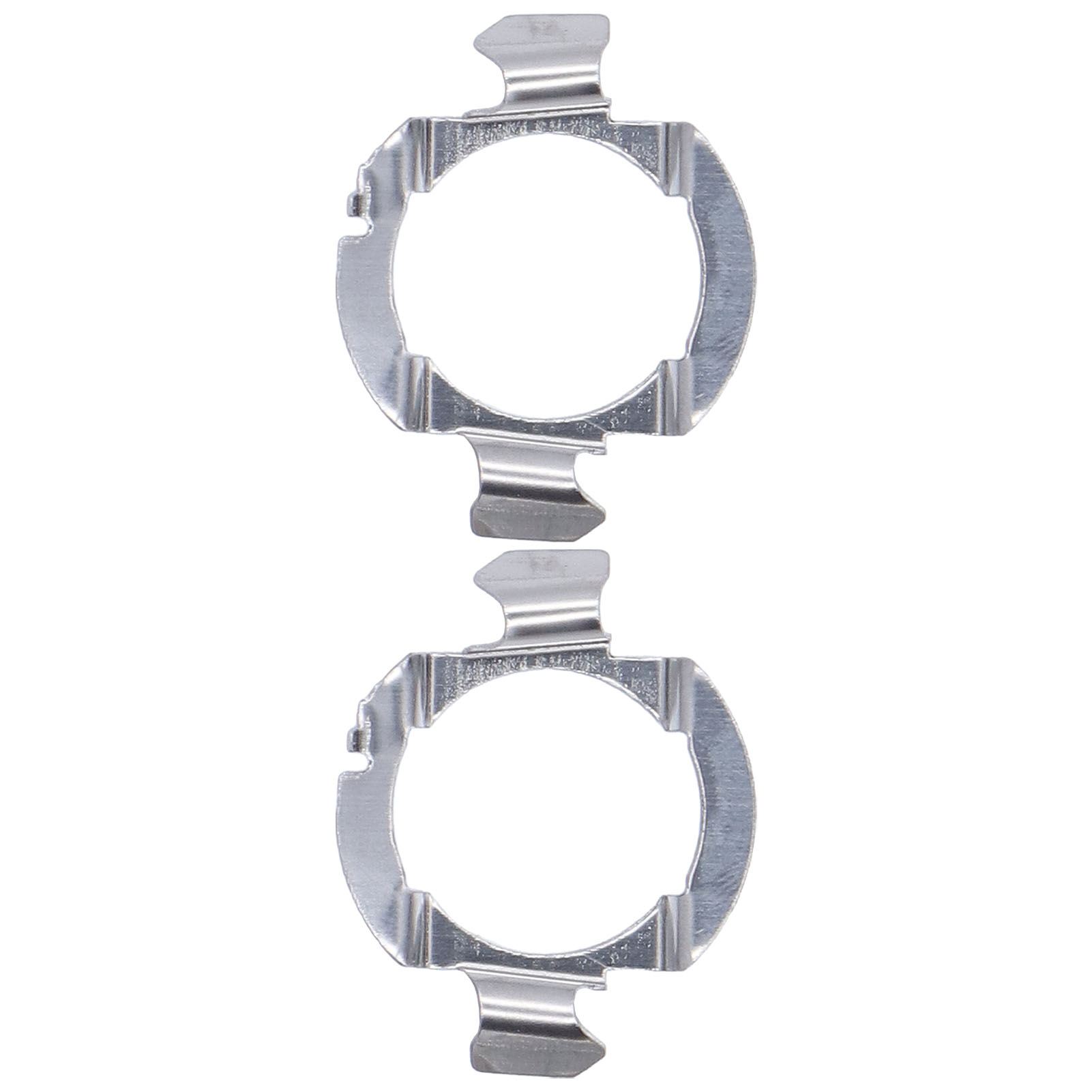 Set Mit 2 Scheinwerferlampenfassungen Aus Edelstahl, Robust, Stabil Und Einfach Zu Montieren. Sockel Für Led-scheinwerferlampen.
