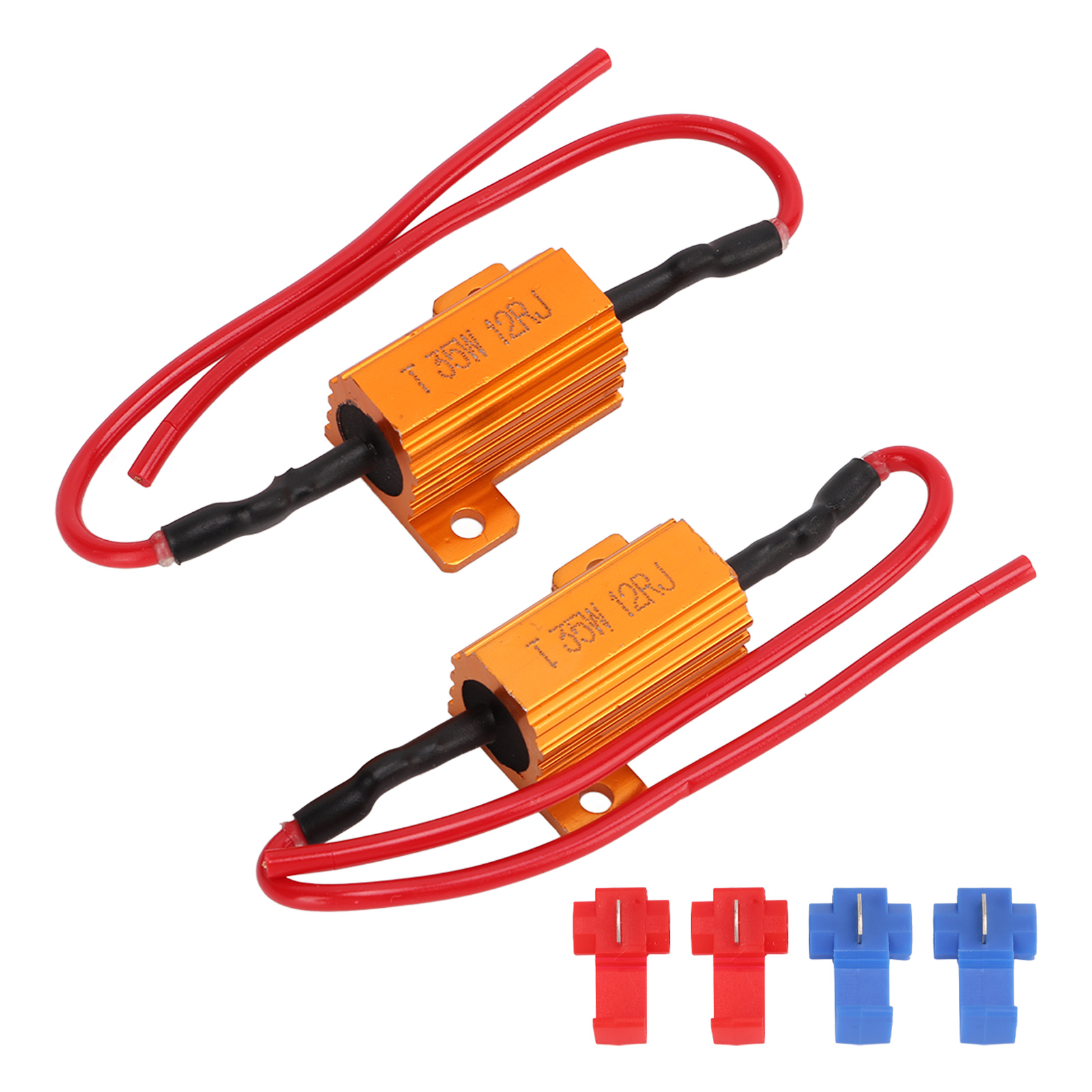 Fehlerfreies Zubehör-austauschset Inklusive 2 X 35w 12 Ohm Lastwiderständen Für Led-blinker Und Nebelscheinwerfer.