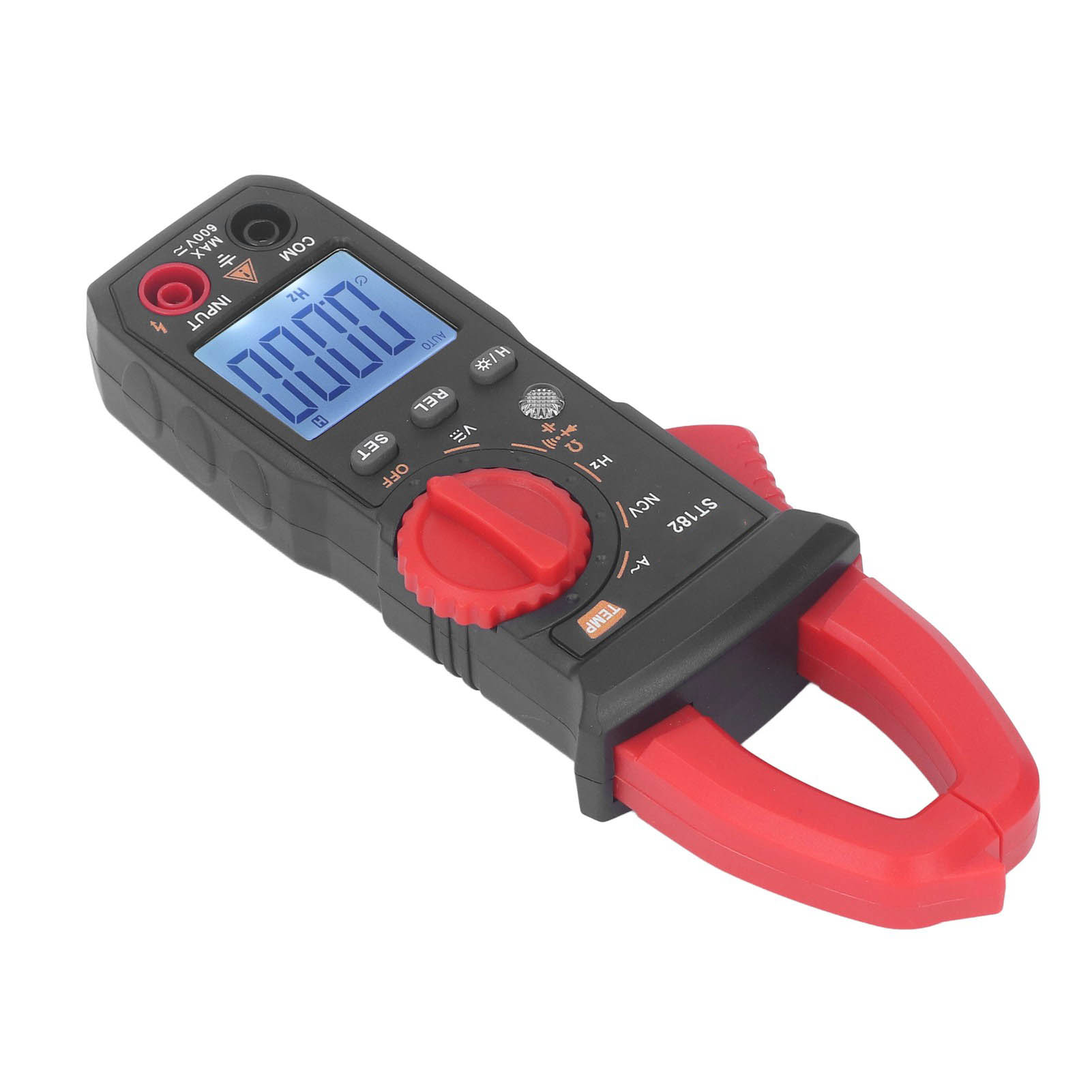 Stromzange, Hochpräzises Digitalmultimeter, Wechselstrom- Und Spannungsprüfer Mit Temperaturmessung