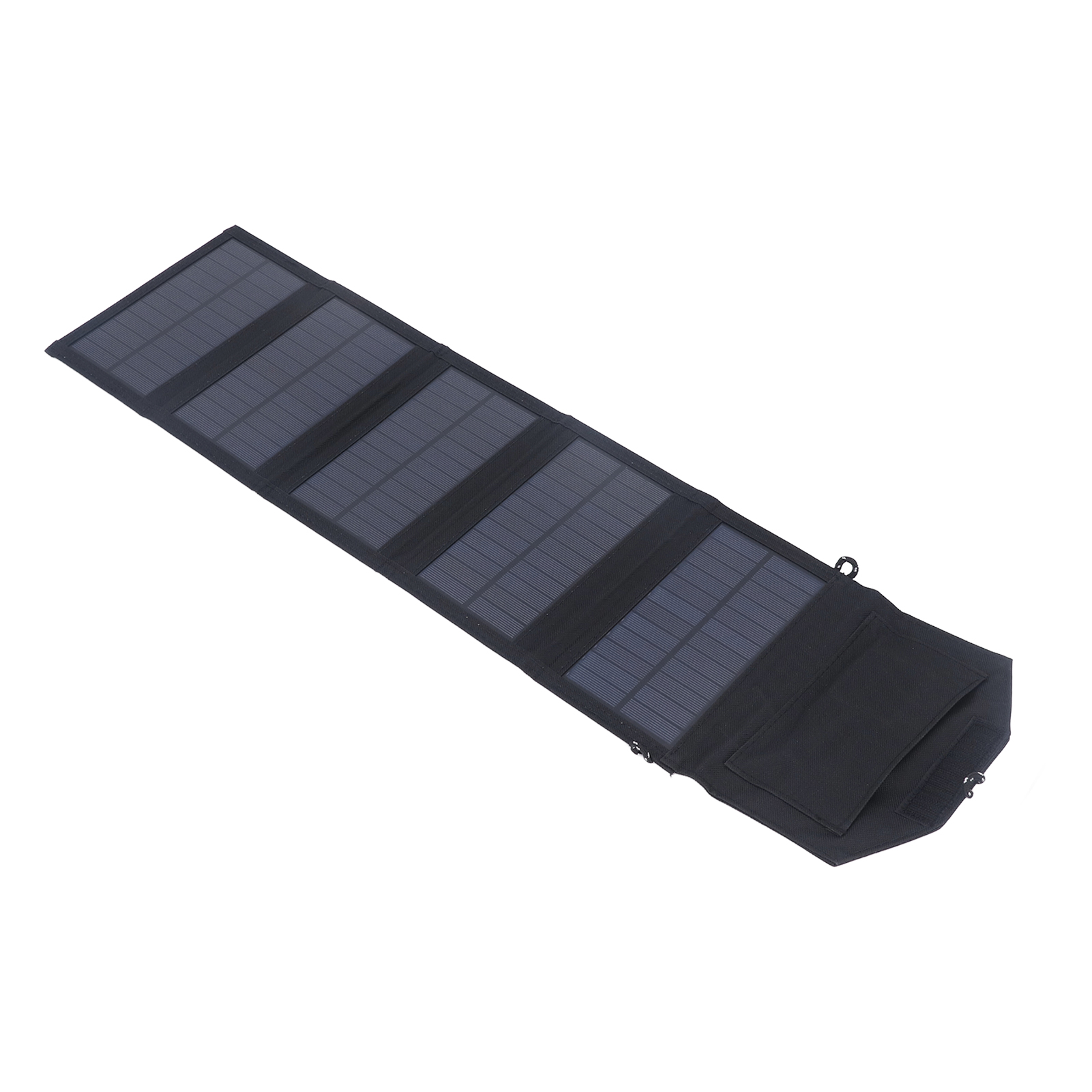Tragbares, Faltbares 15-w-5-v-solarpanel Mit Zwei Usb-ausgängen Zum Laden Im Freien