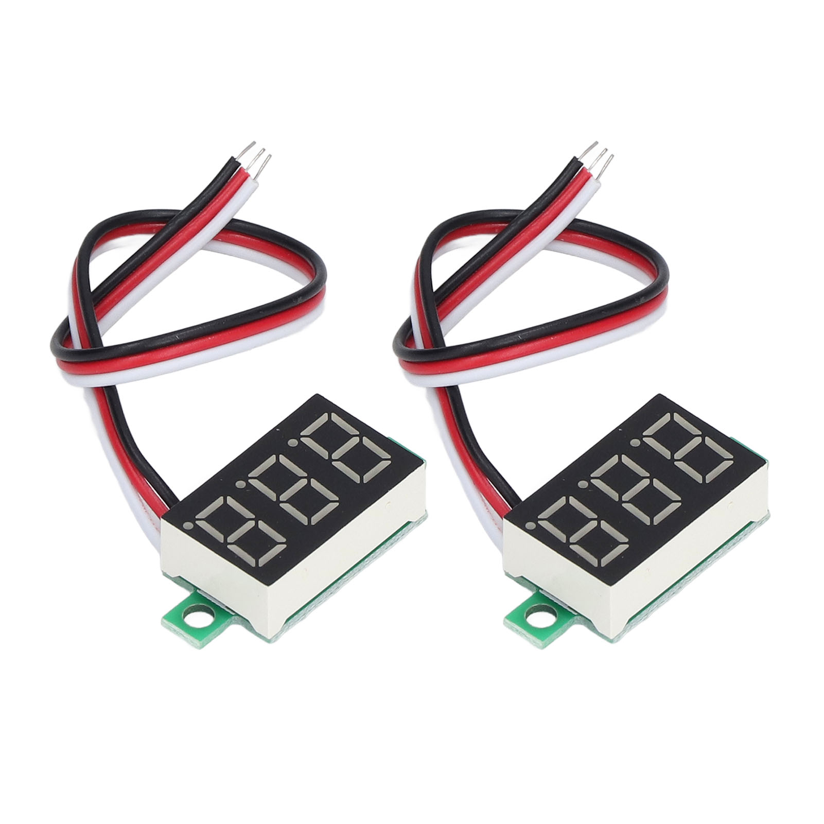 Digitales 3-draht-voltmeter, 0,36-zoll-led-anzeige (grün), Gleichspannungsbereich 0,00 V – 30,0 V